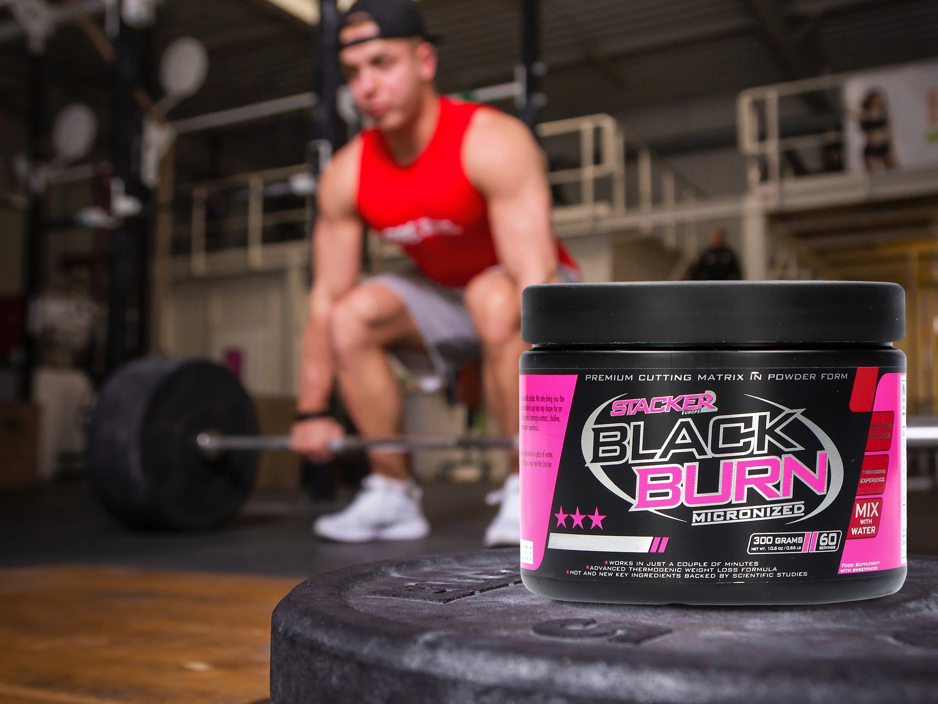 STACKER2 Black Burn - 300g spalovač tuku
