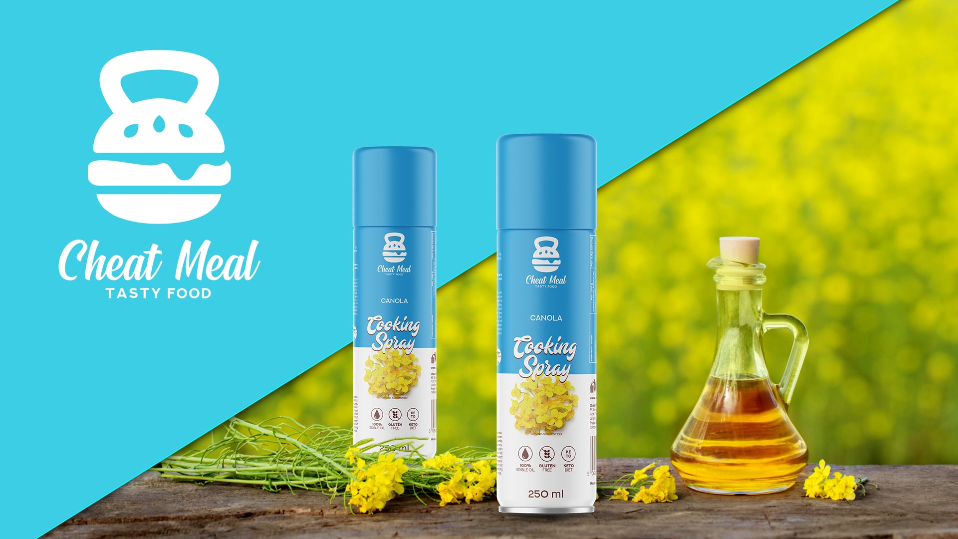Baner3  Cooking Spray Canola 