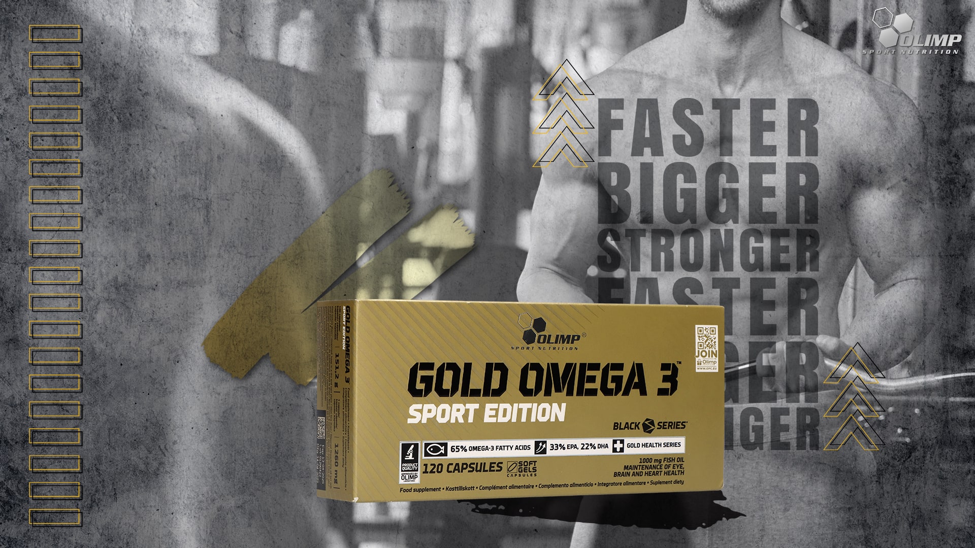 OLIMP Gold Omega 3 Sport Edition - 120caps