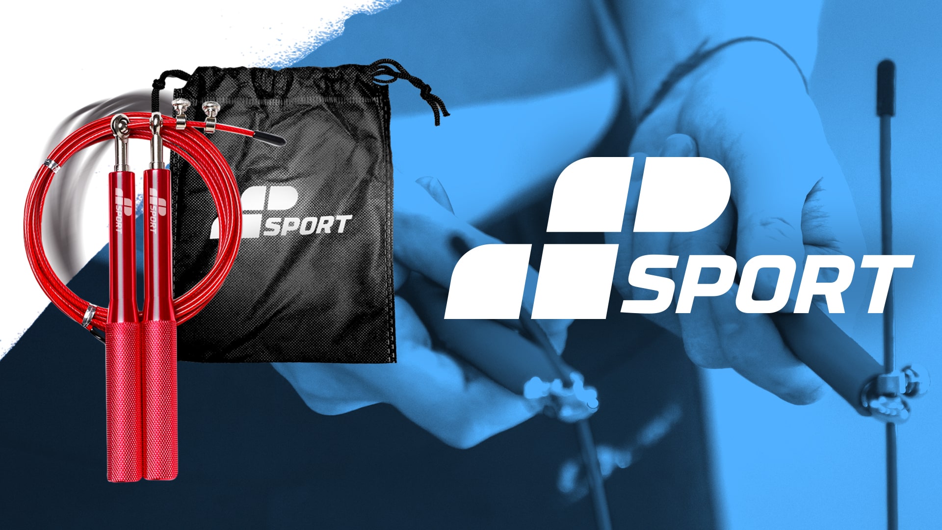 MP SPORT Jump Rope Aluminium Handle - Švihadlo s hlinikovými rukojeťmi - 3m