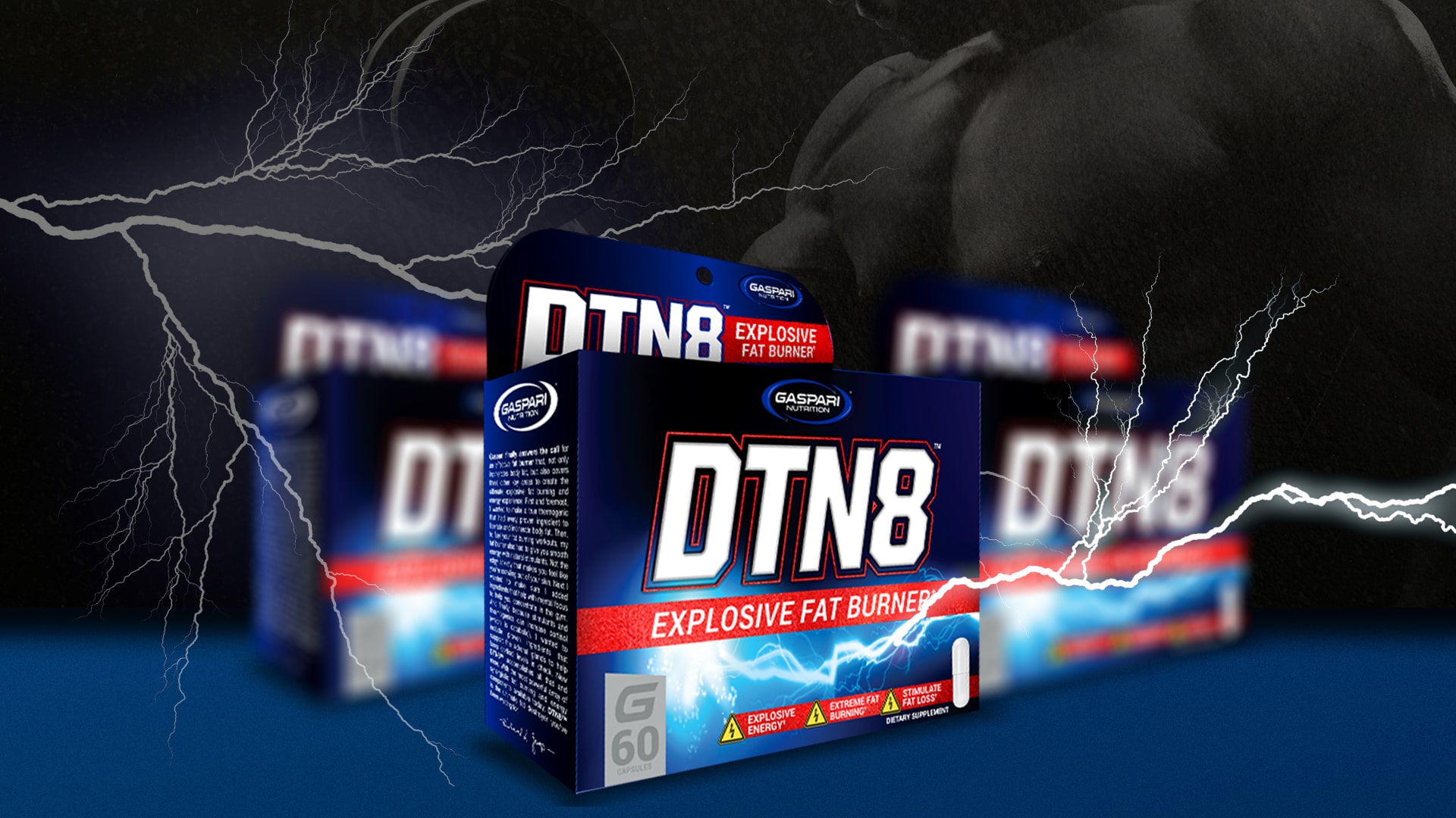 BANER5 GASPARI NUTRITION DTN8 - 60caps