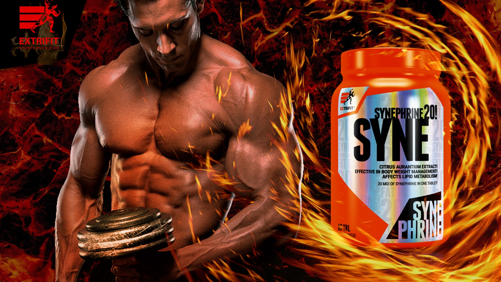 synefrina ve spalovači tuku