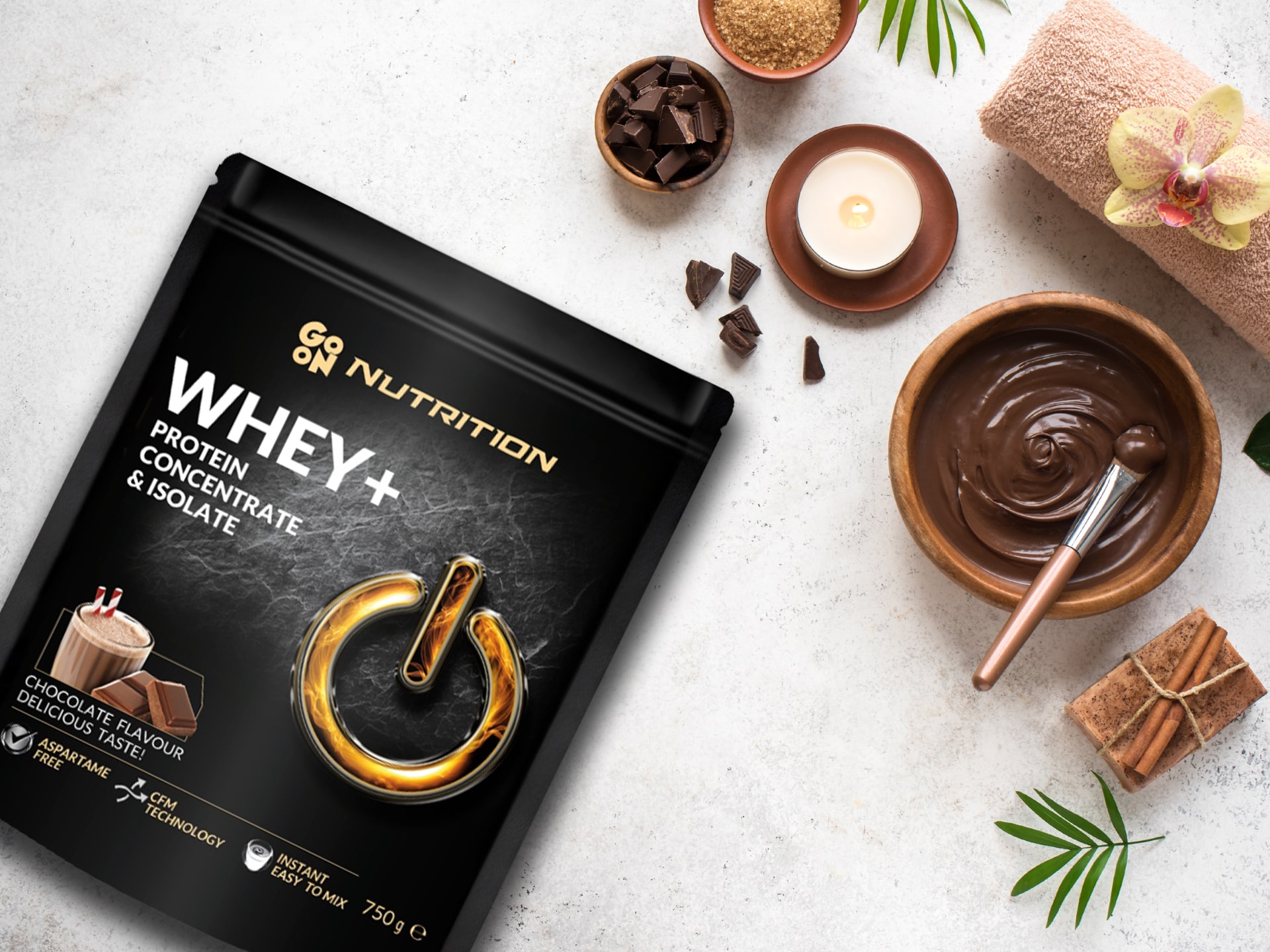 proteinový doplněk WPC WPI čokoláda