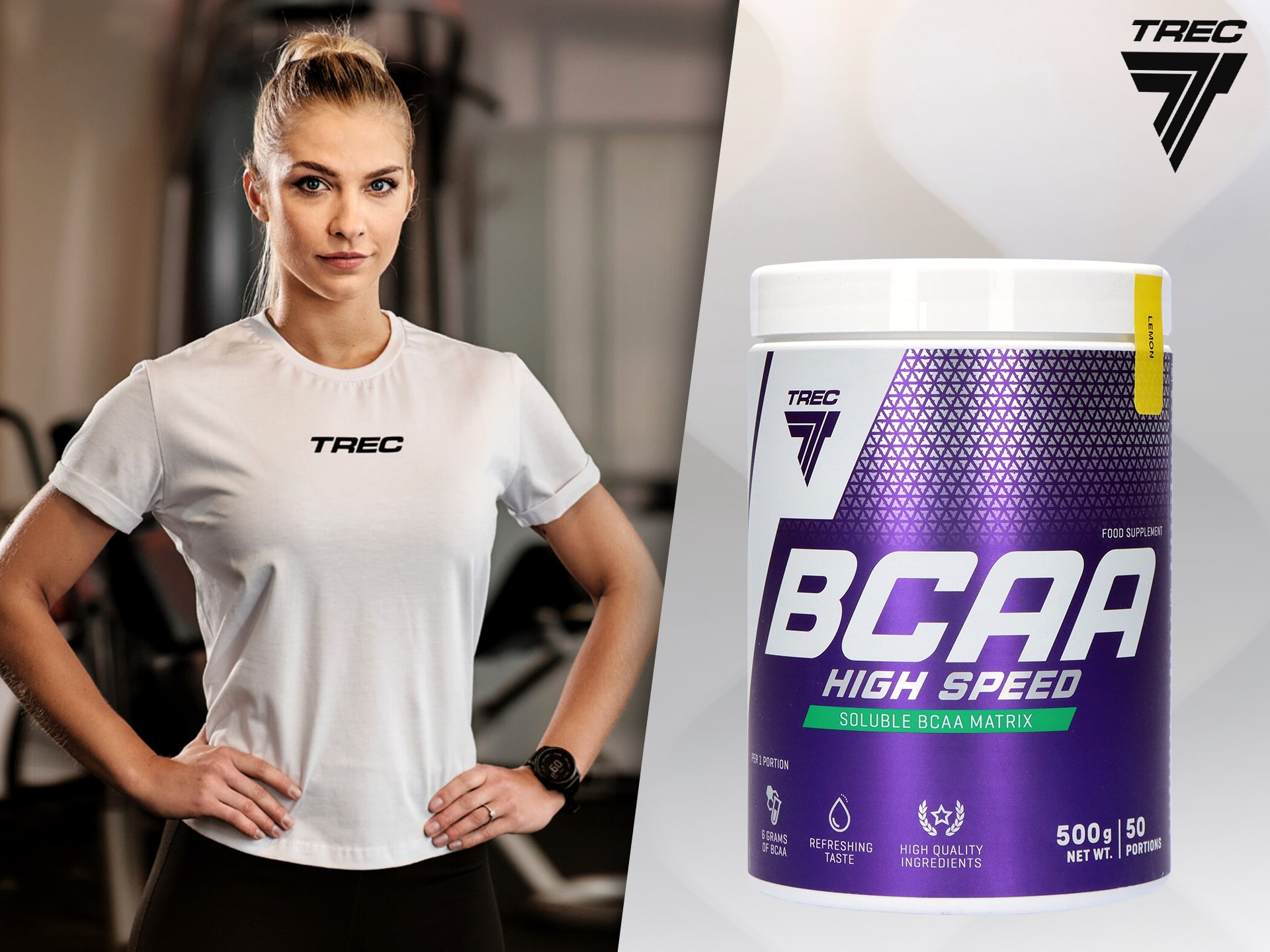 TREC BCAA High Speed - 500g sila