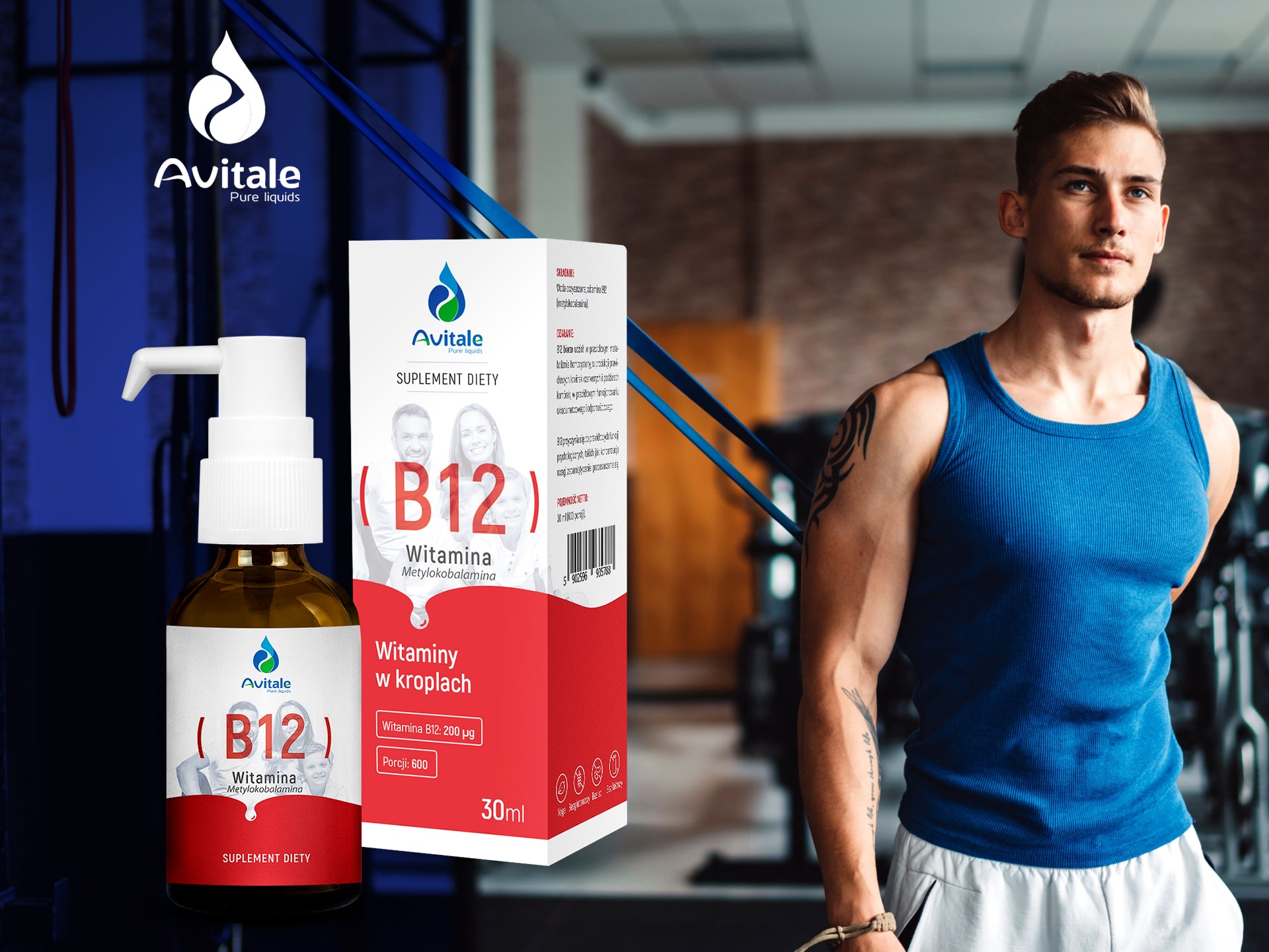 avitale vitamín b12 v kapkách zdraví