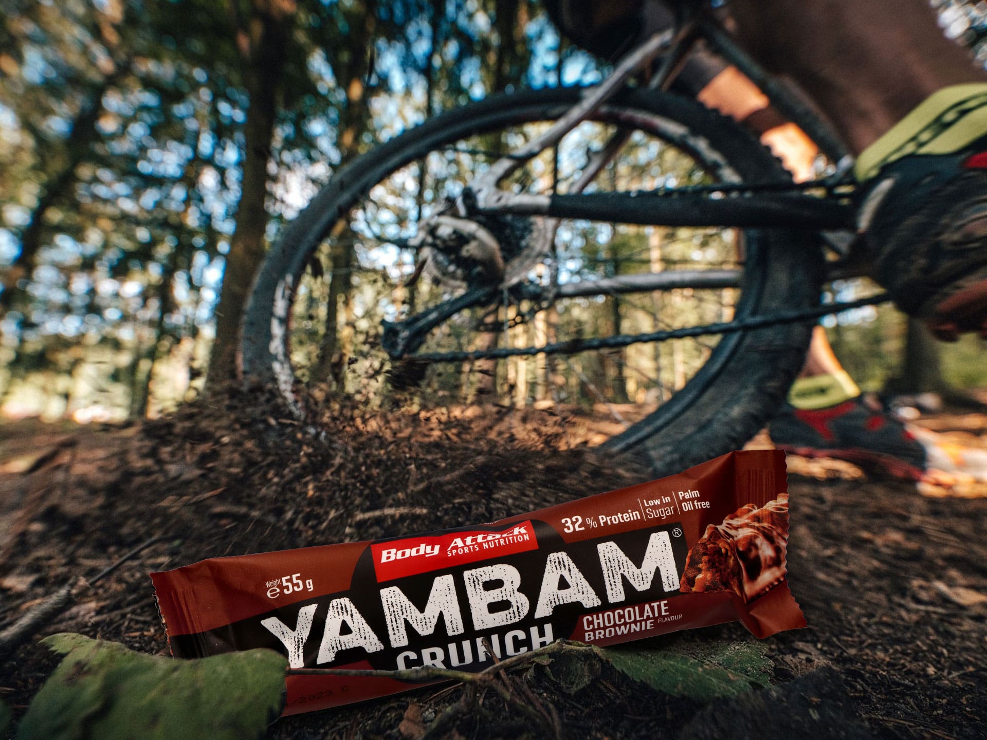BODY ATTACK Yambam Crunchy - 55g baton vysokobílkový