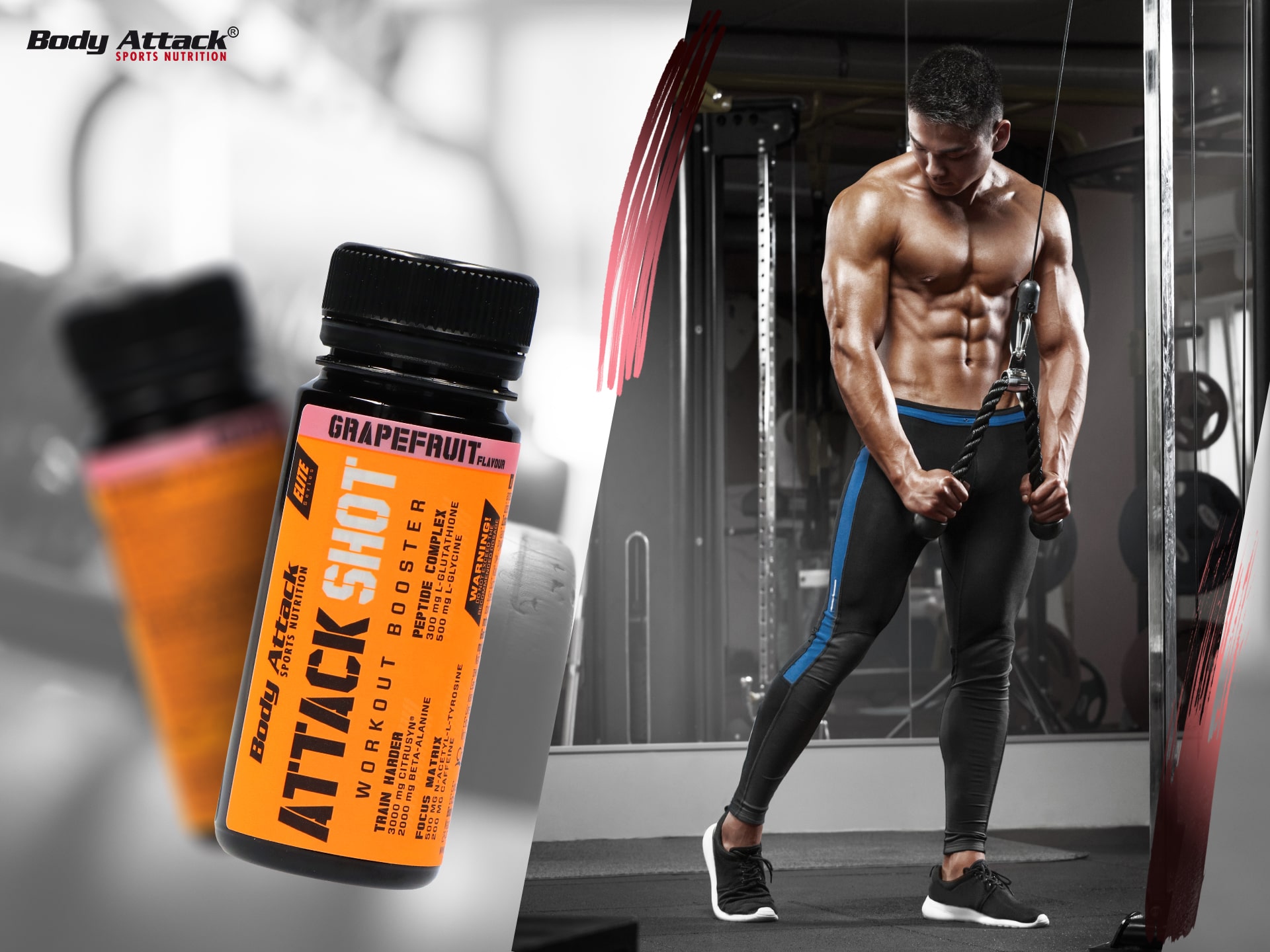 BODY ATTACK Attack Shot - 60ml