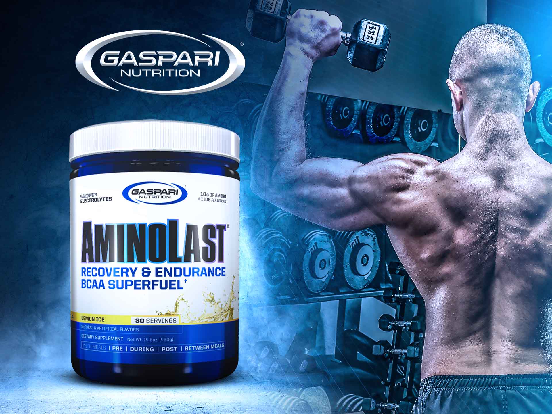 Gaspari Aminolast BCAA lemon