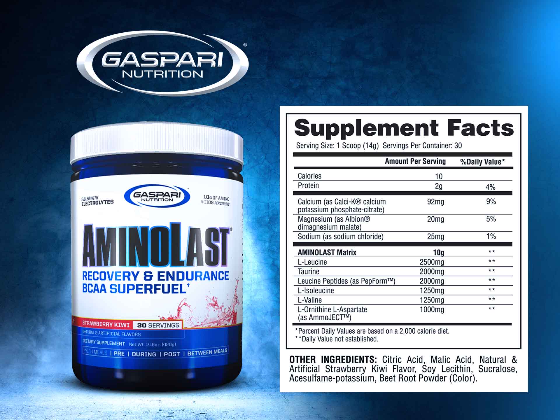 aminokwasy Aminolast strawberry