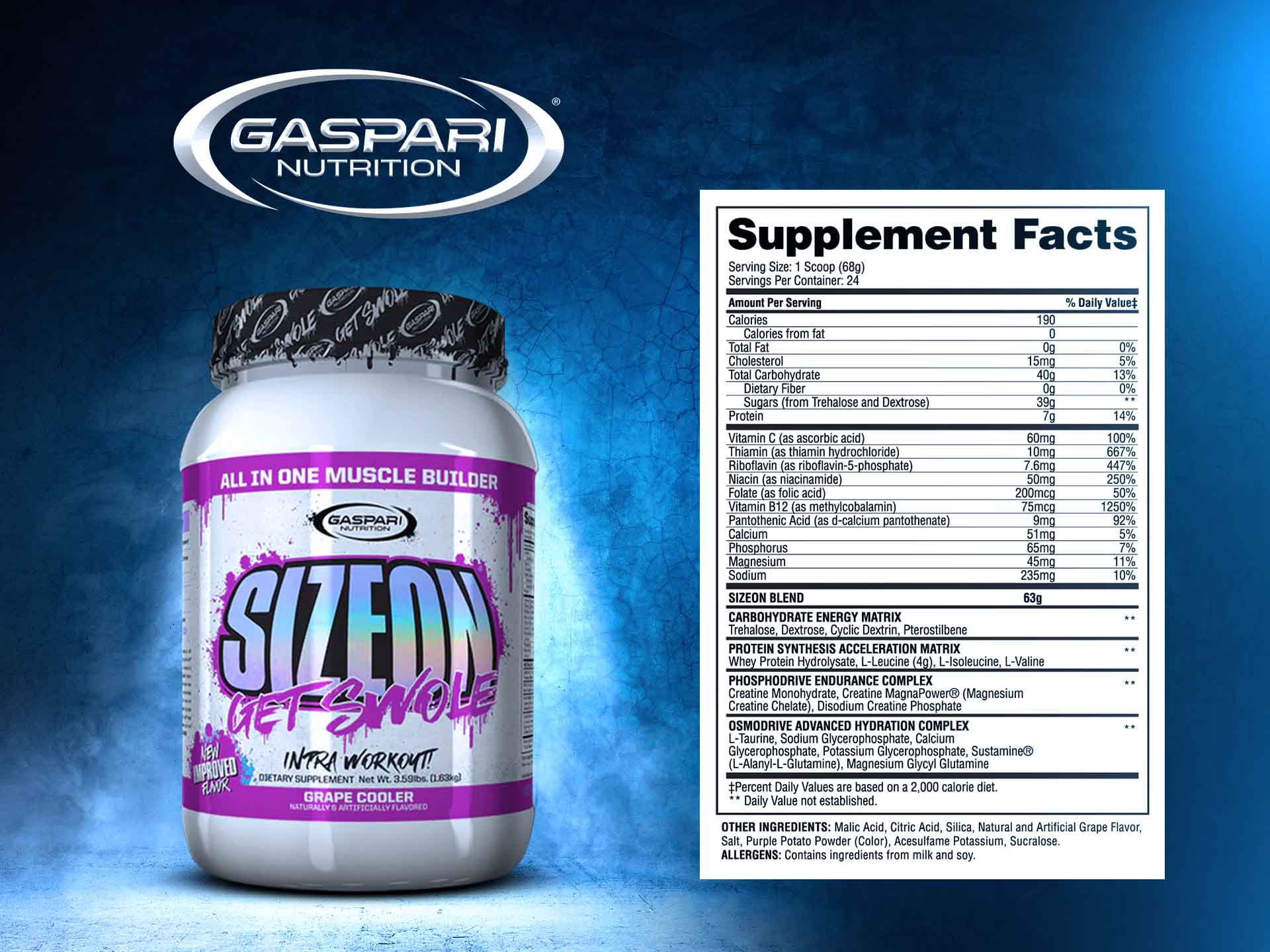 SizeOn od Gaspari Nutrition