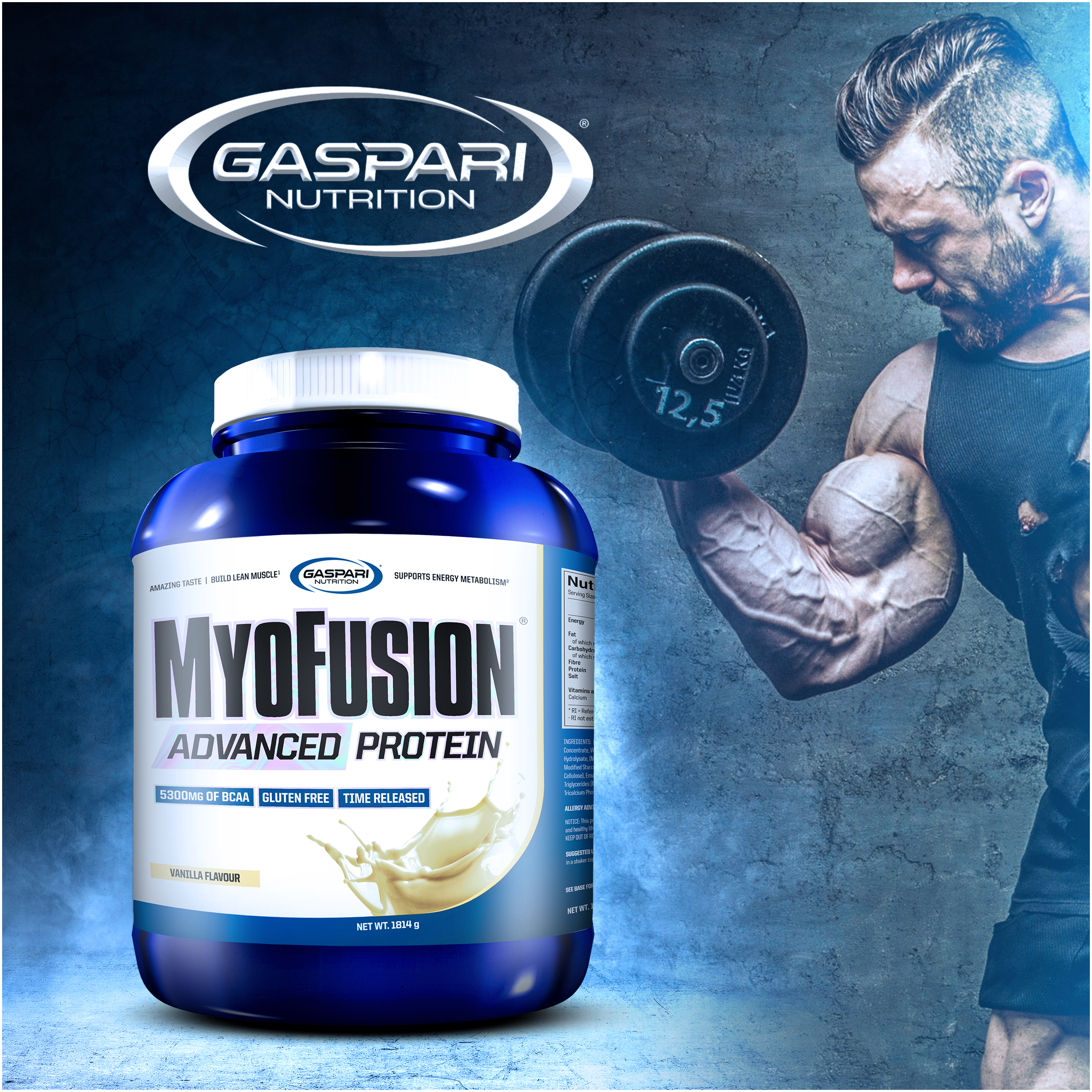 Bílkovina myofusion advanced 500g vanilka 