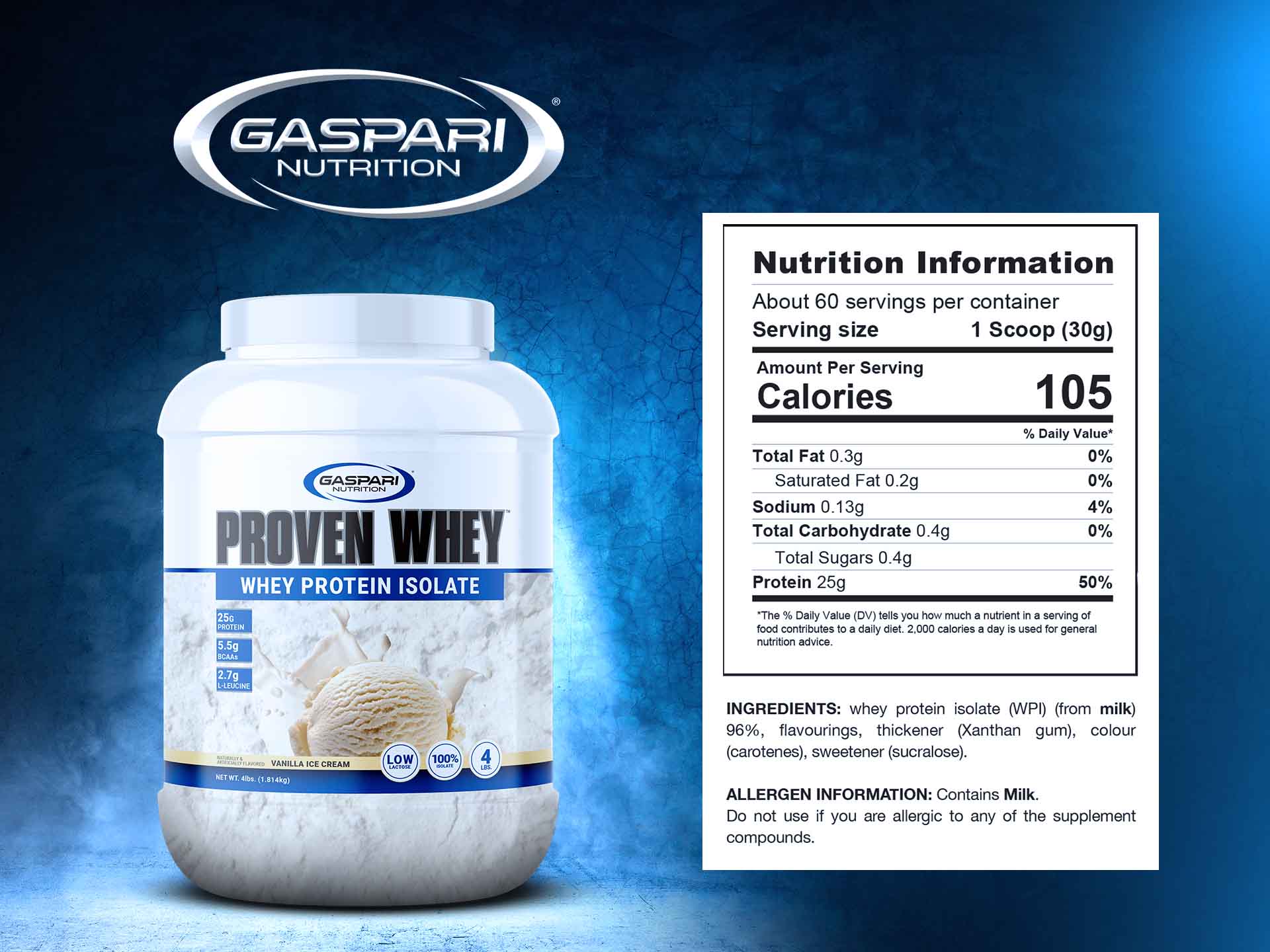 Gaspari Proven Whey 
