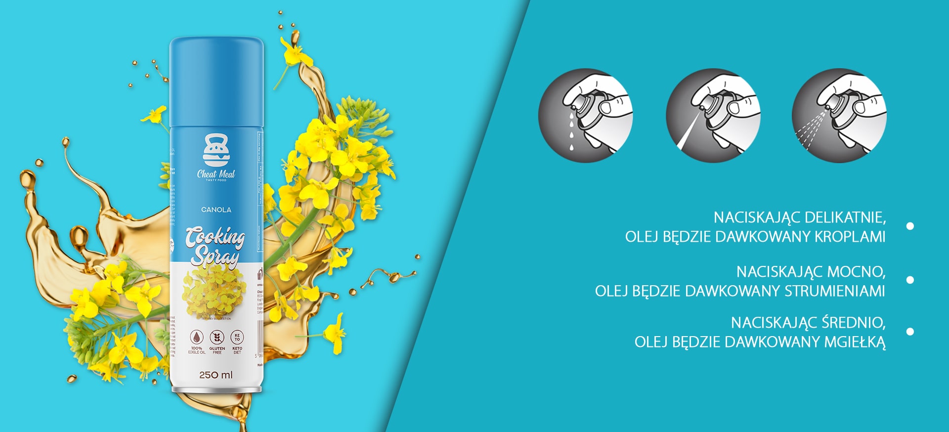 Baner  Cooking Spray Canola