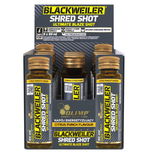 OLIMP - Blackweiler Shred Shot - 9x 60ml  blackweiler_shot_500x500