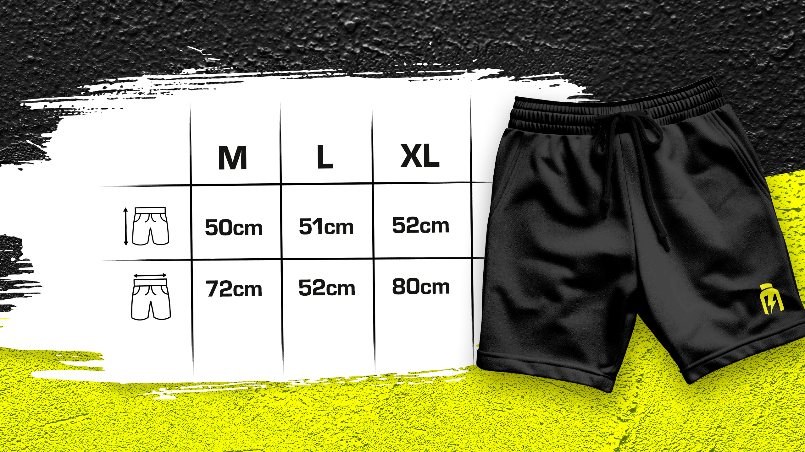 HIRO.LAB Black Shorts czarne_rozmiary