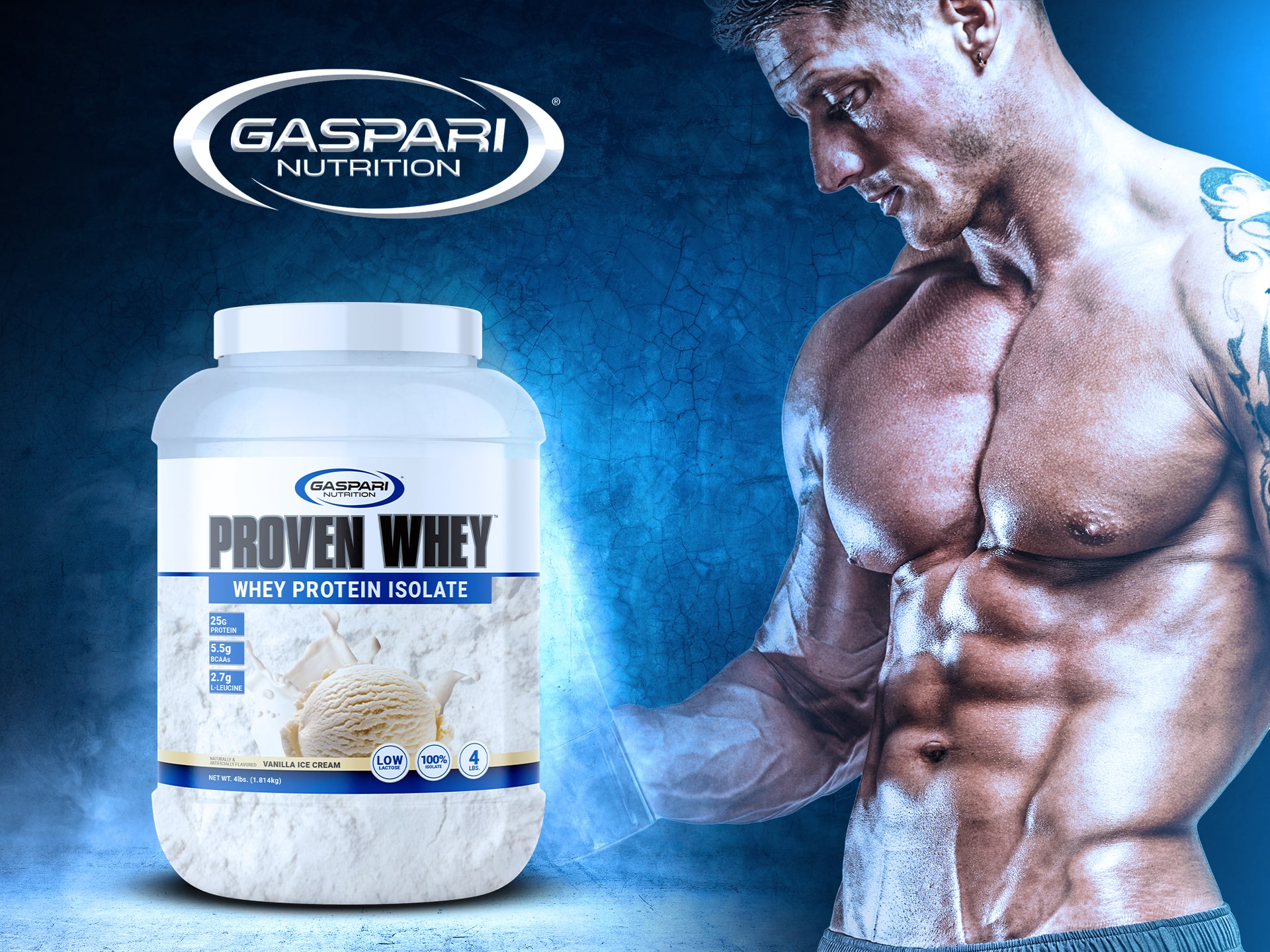 Whey Protein Isolate Gaspari