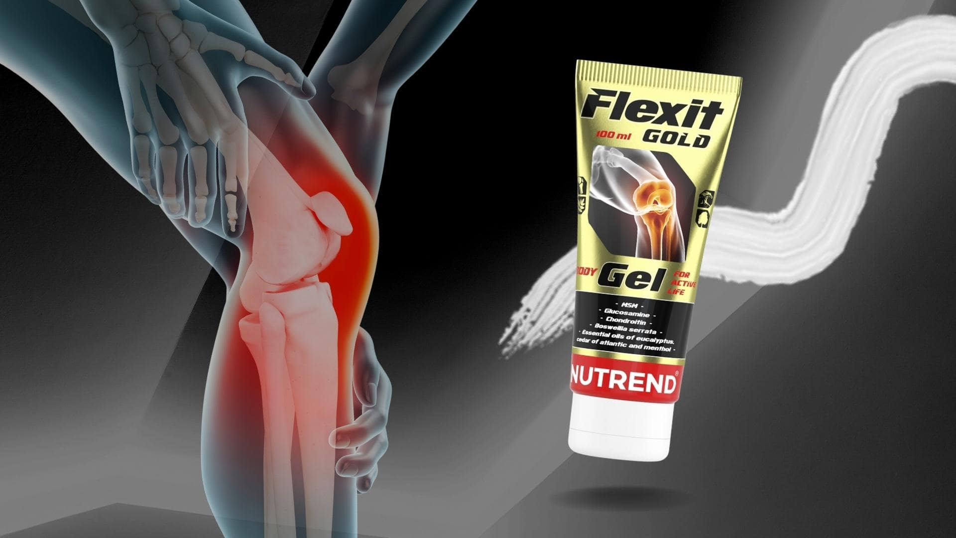 flexit gold gel 100ml podpora kosterního systému