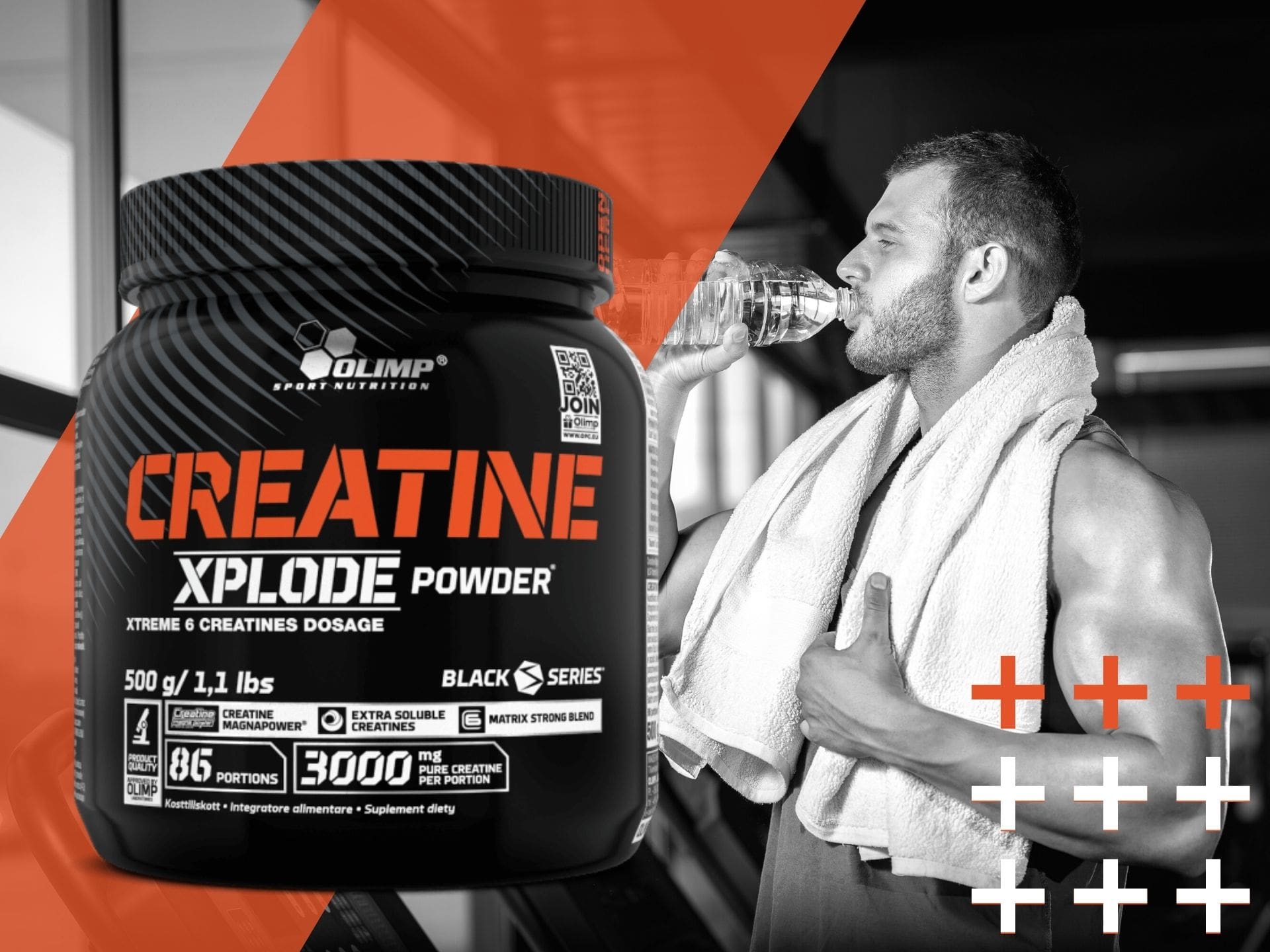 OLIMP Creatine Xplode - 500g kreatyna