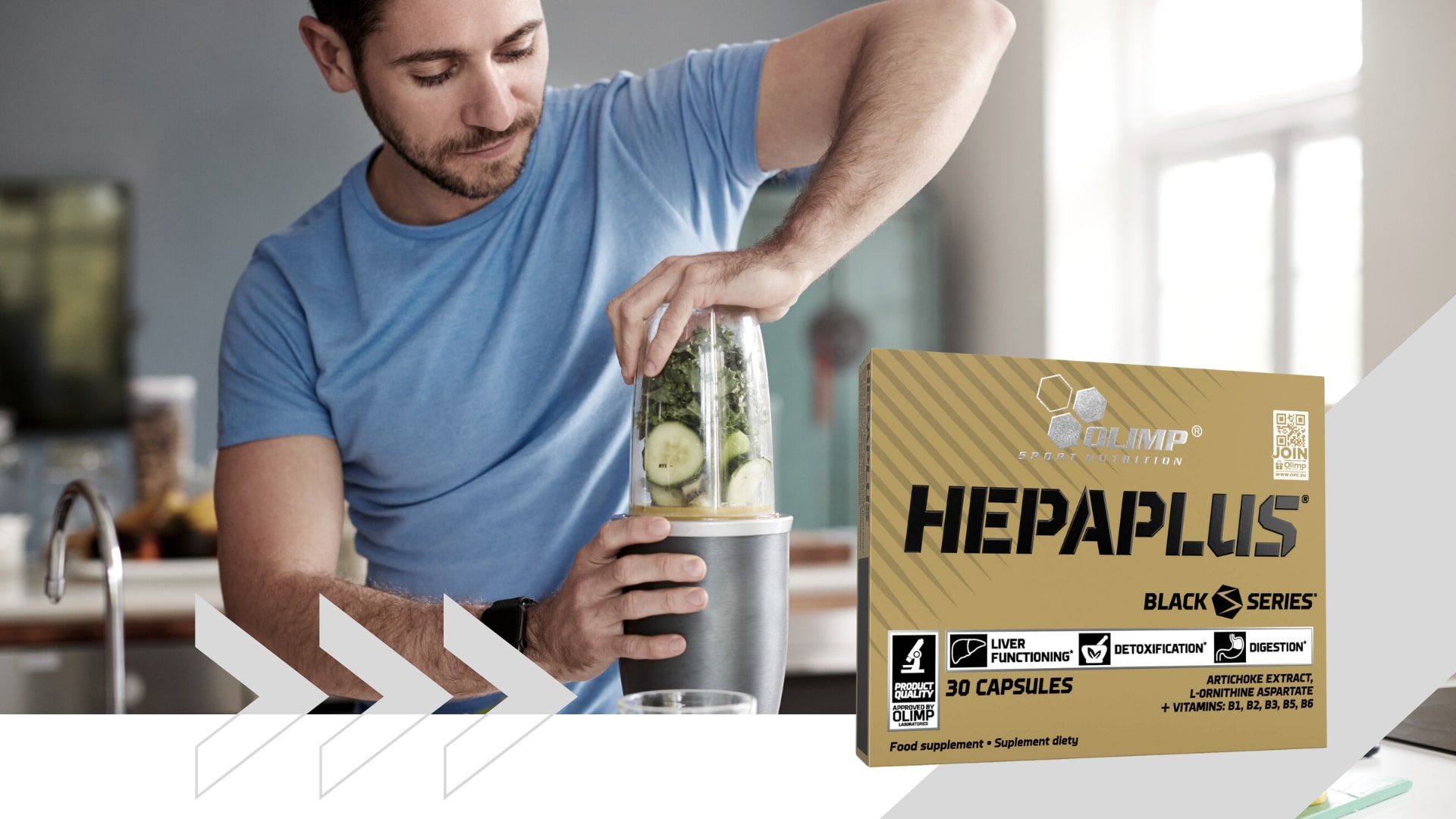 podpora regenerace detoxikace jater pro sportovce