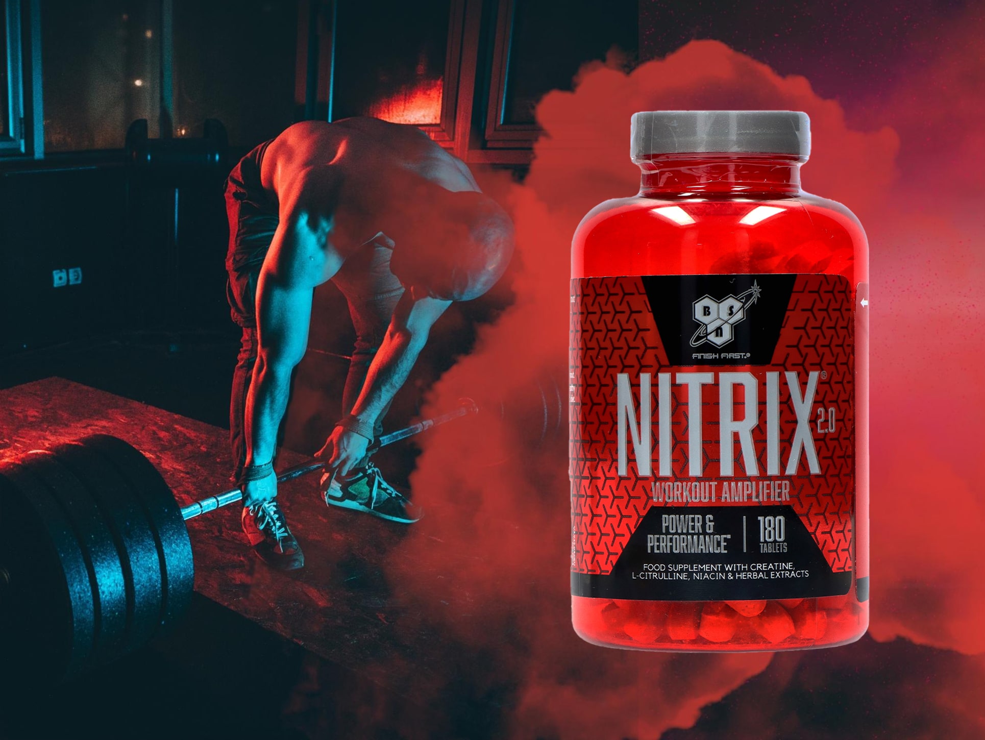 BSN Nitrix 2.0 - 180tabs síla