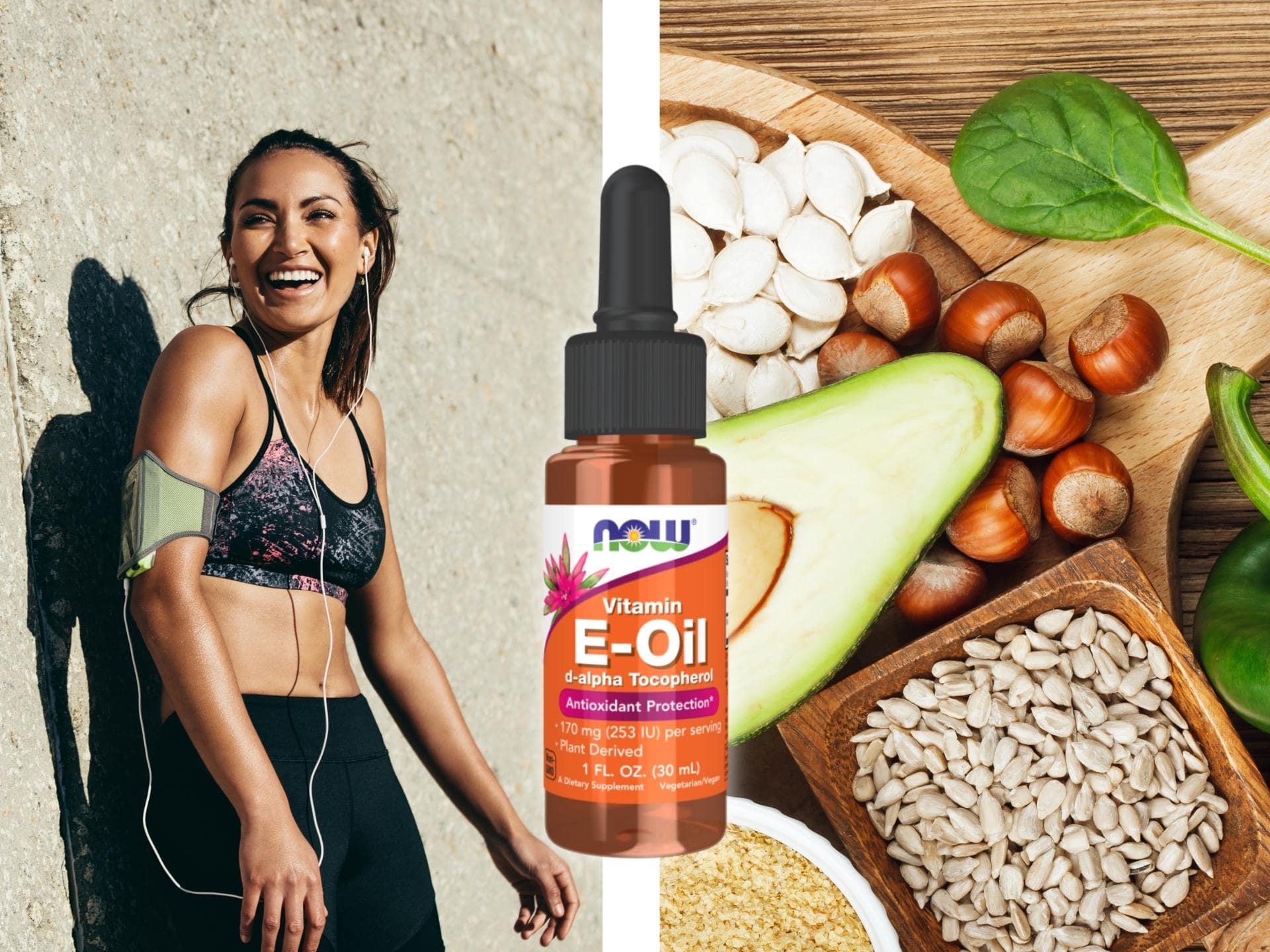 NOW Vitamin E-Oil (d-alpha Tocopherol) 253IU - 30ml
