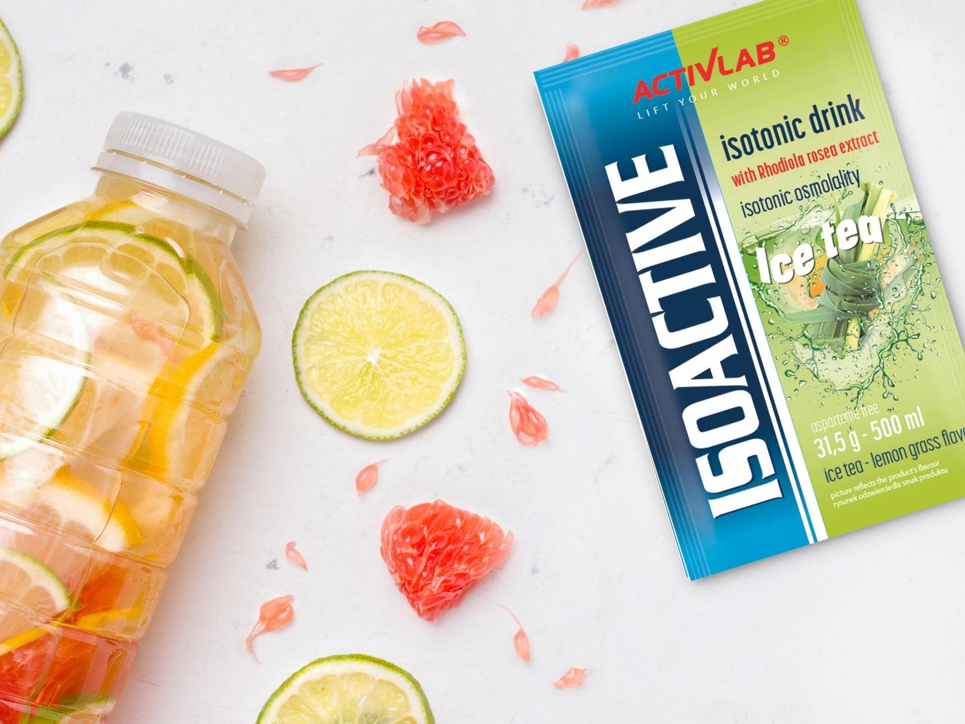 ACTIVLAB Iso Active - 20x 31,5g lemon grass