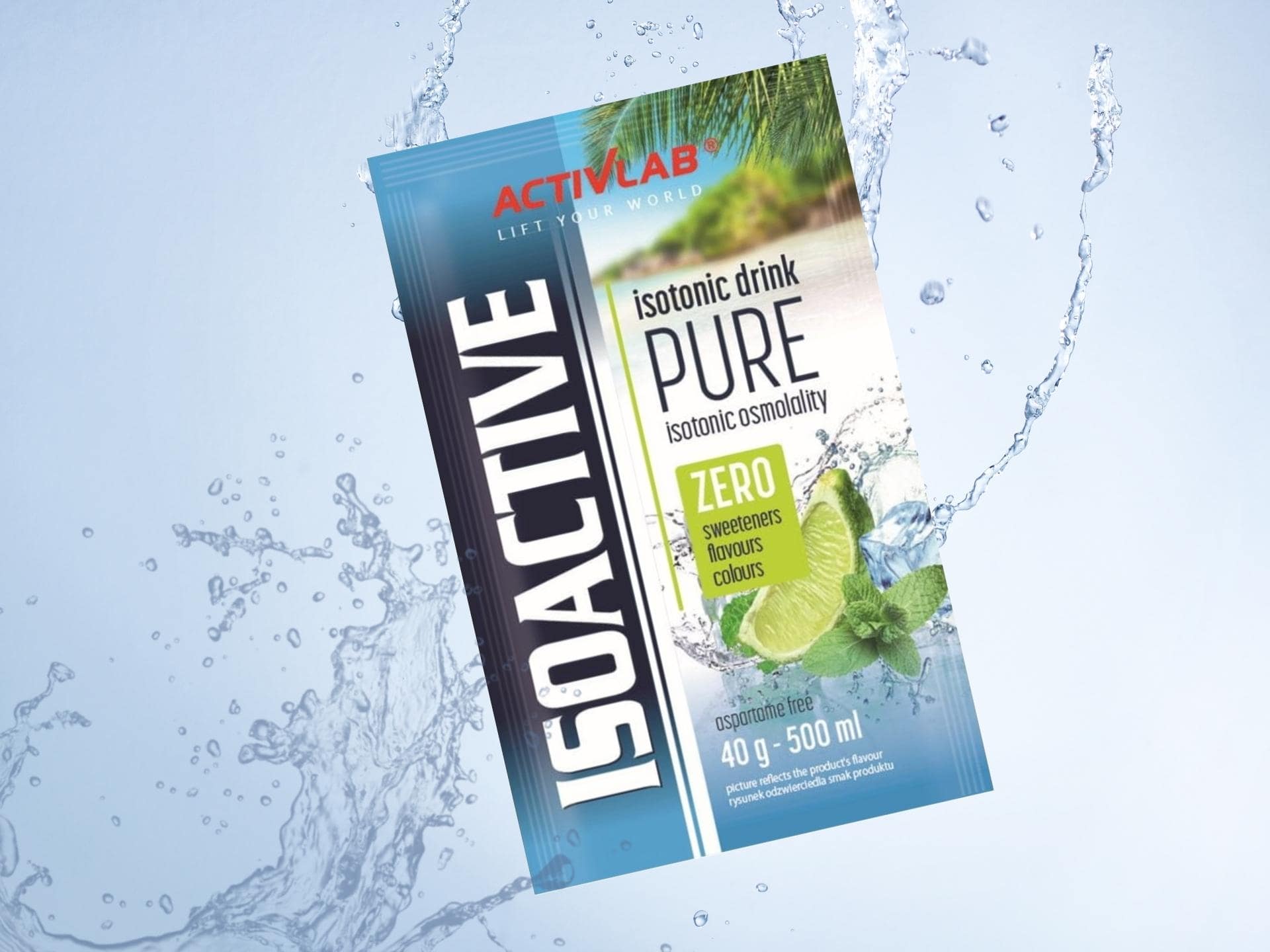 iso active izotonický nápoj pure