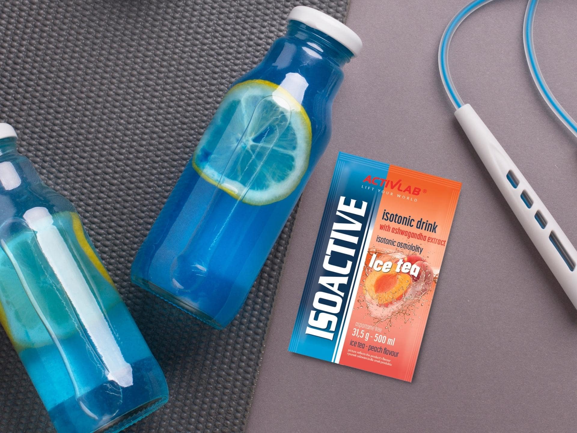 Iso Active sáček hydratace těla peach