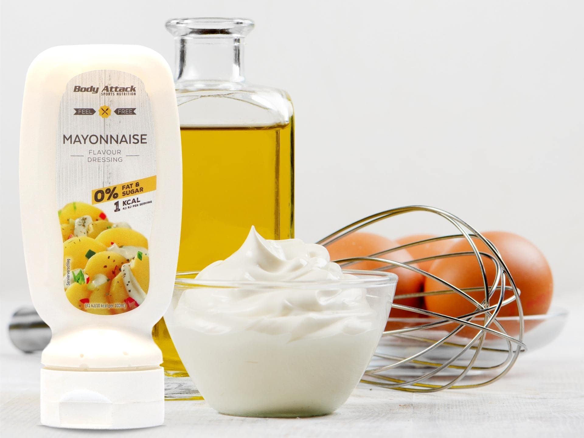 BODY ATTACK Mayonnaise Dressing - 320 ml majonéza