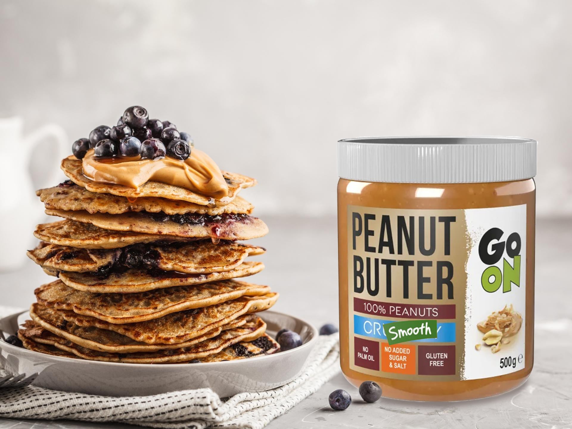 GO ON NUTRITION Peanut Butter Go On - 100% Arašídových Ořechů - 500g