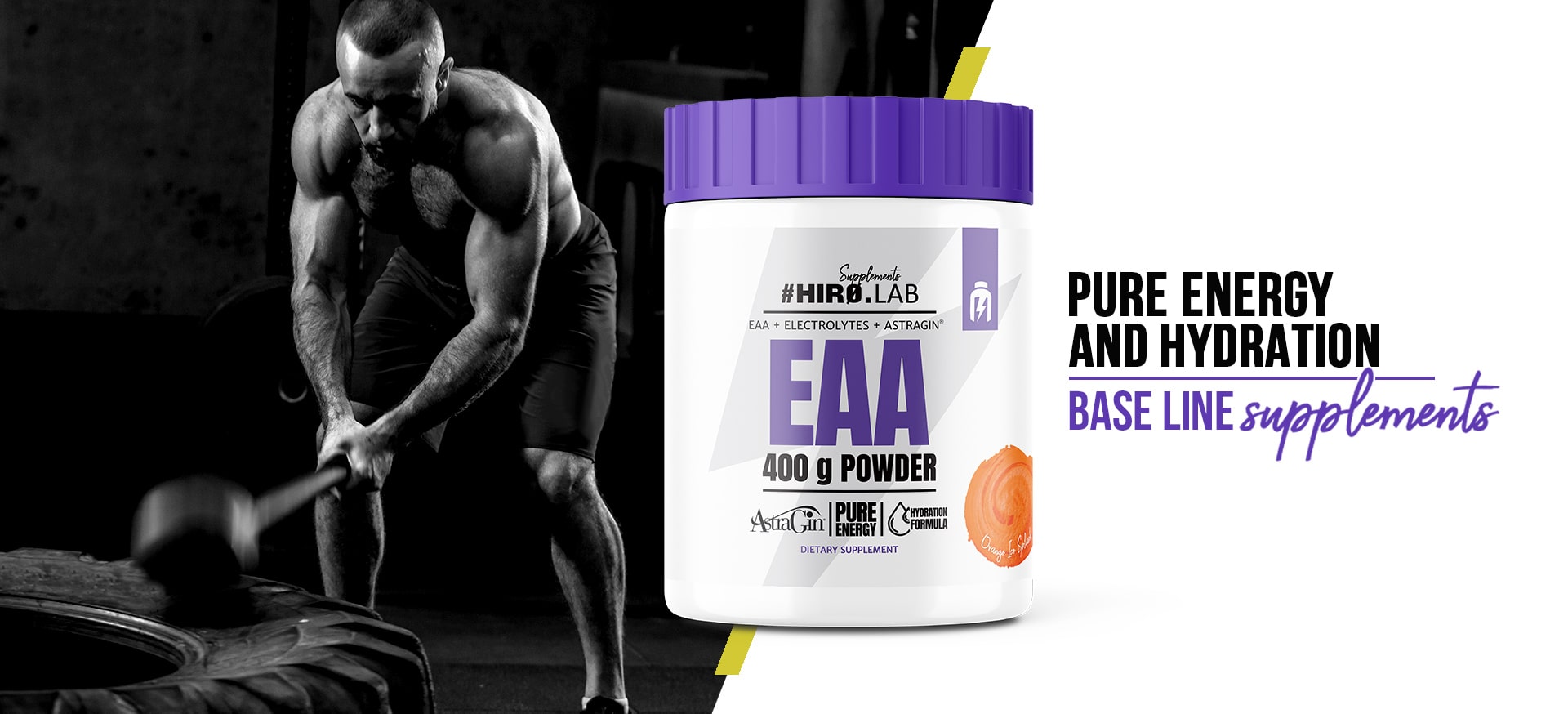EAA Hiro.lab 400G předtréninková podpora získat více orange
