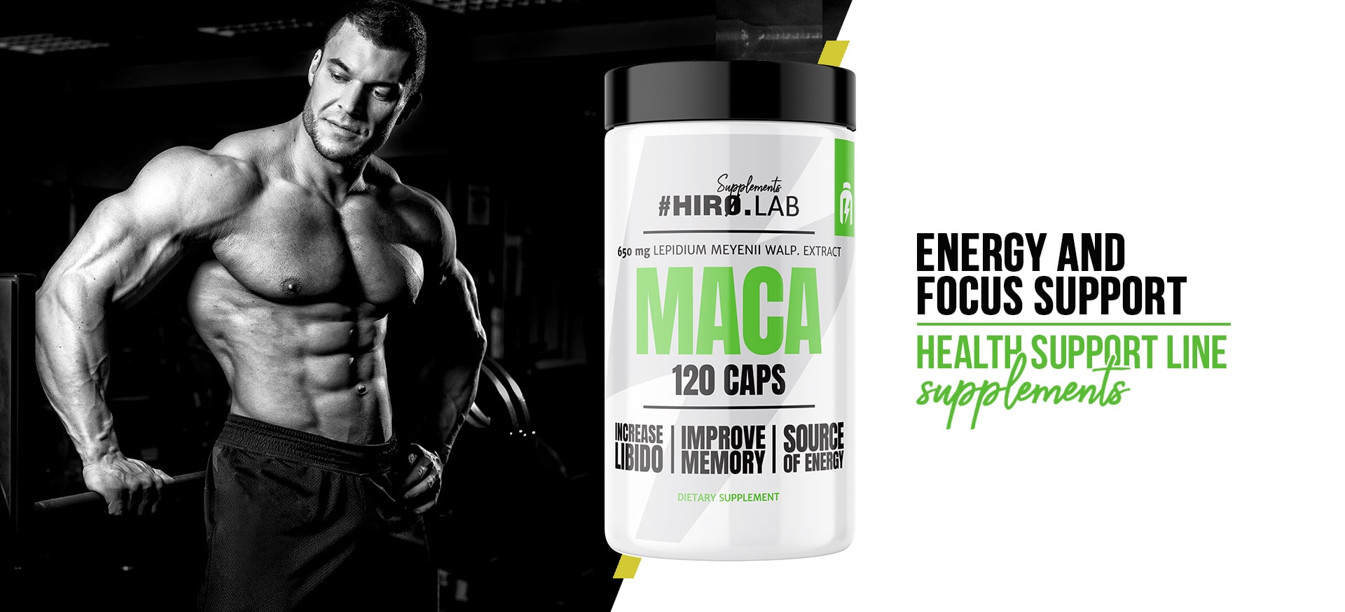 HIRO.LAB Maca - 120caps. samopocit