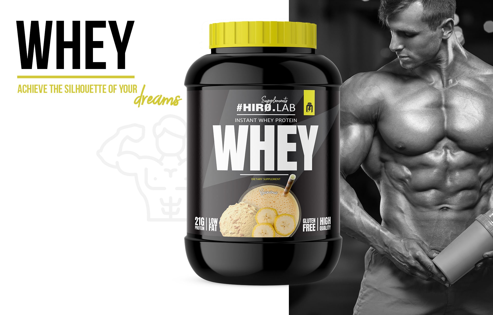 Hiro.Lab WPC 2kg Banana