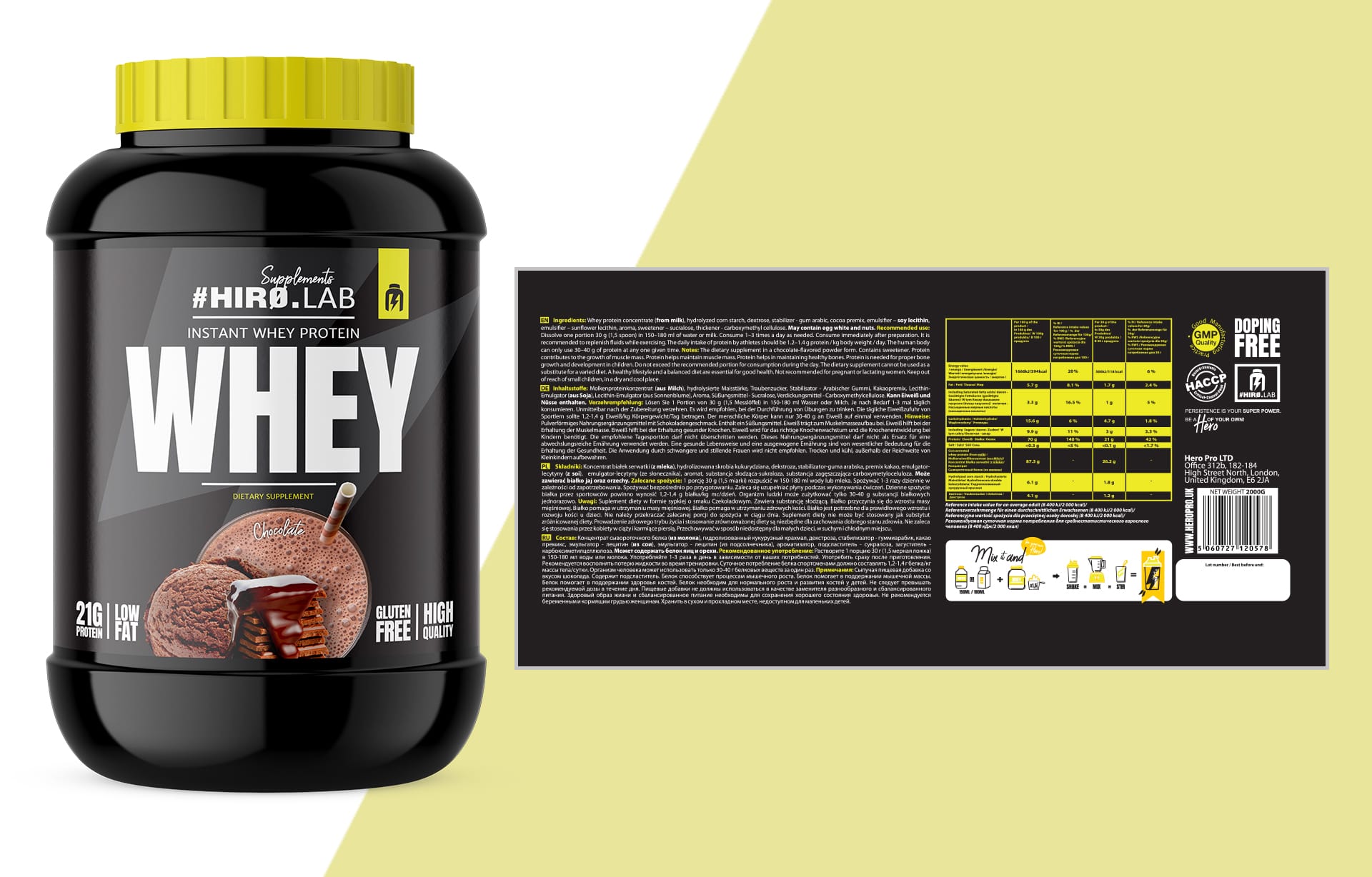 whey 2000g protein białko whey Peanut Butter Caramel Bar
