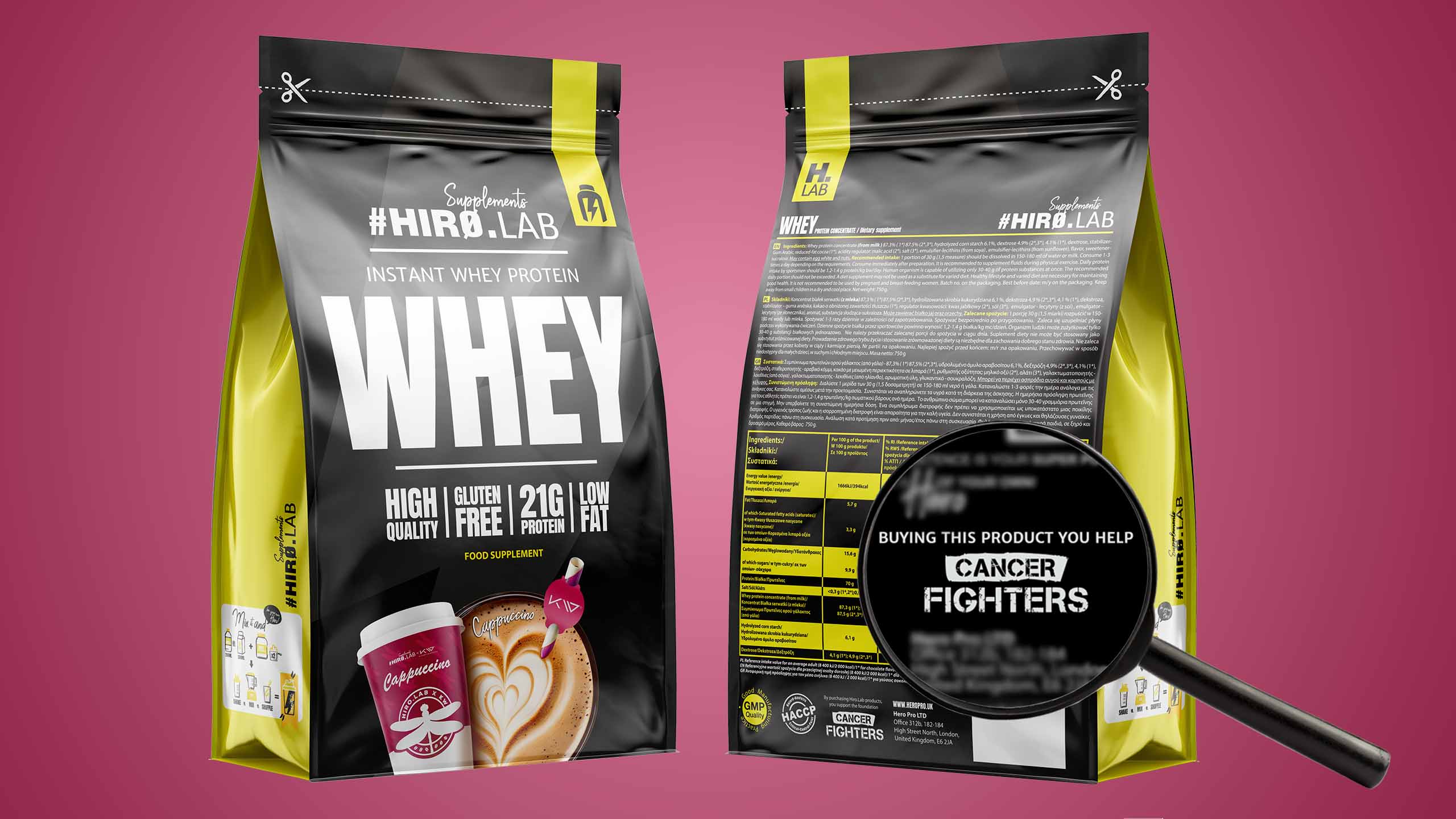 Instant Whey WPC koncentrát bílkovin