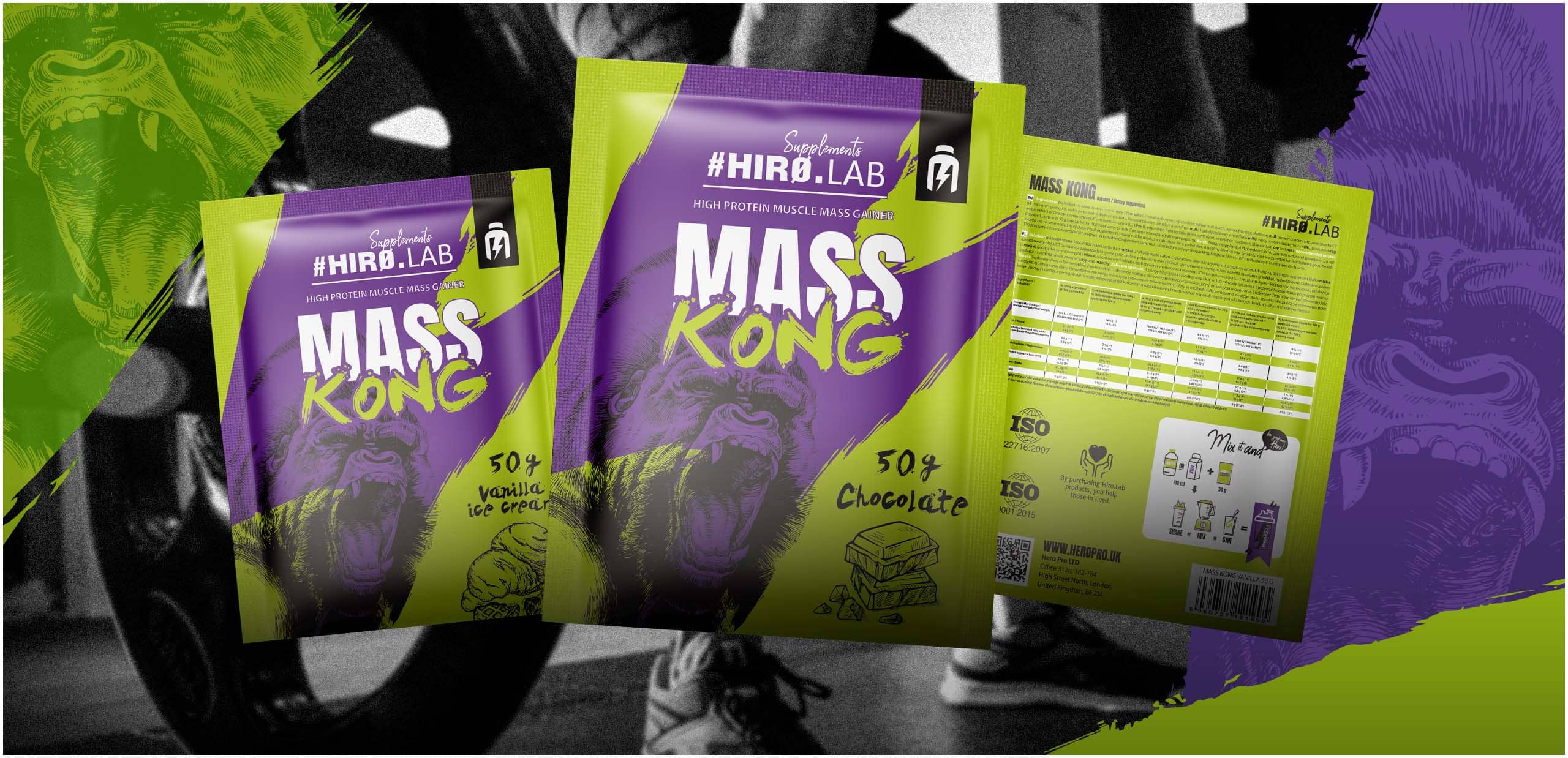 Mass Kong - Složení