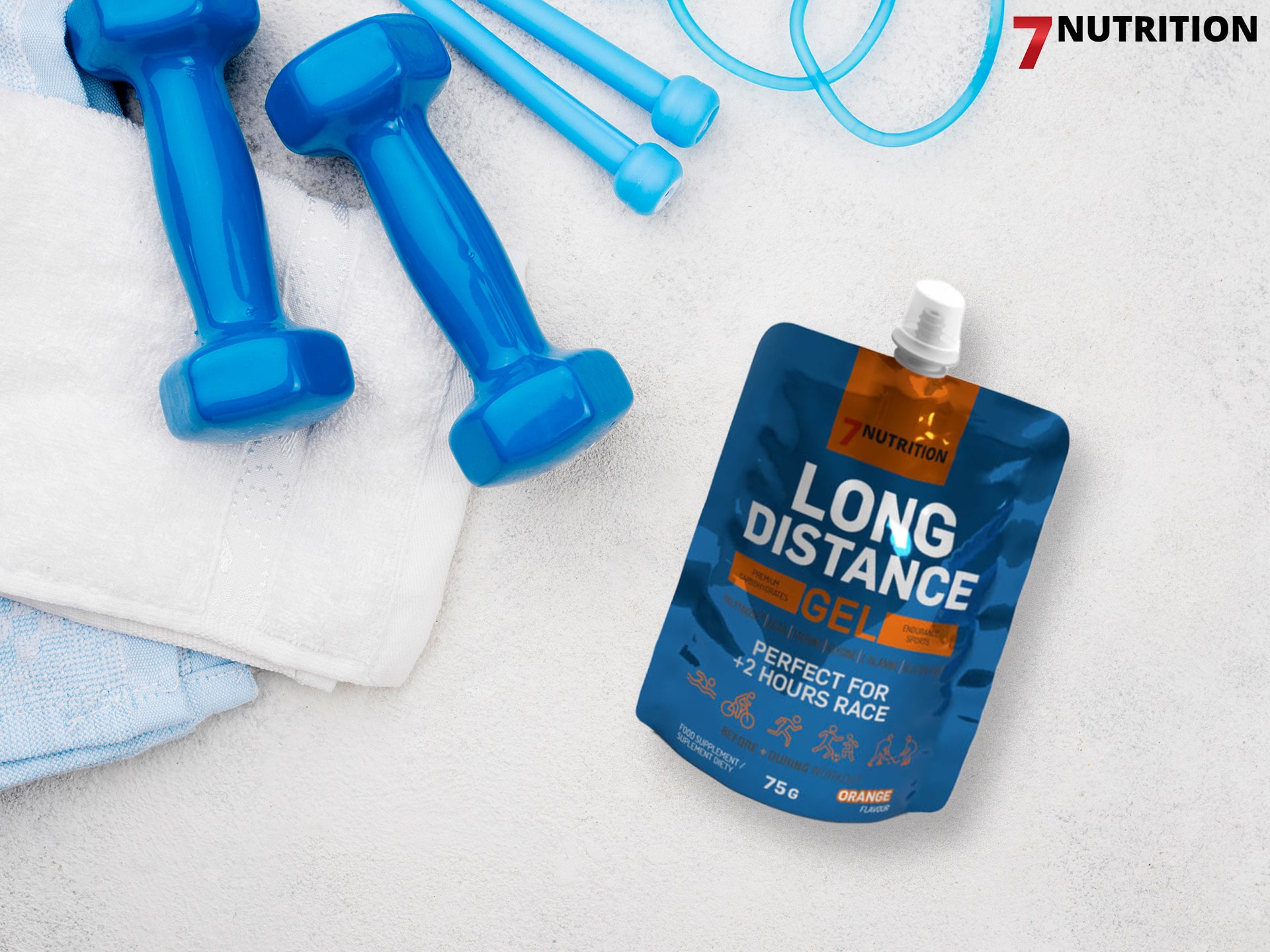 Long Distance Gel - energetický gel pro sportovce na dlouhé vzdálenosti