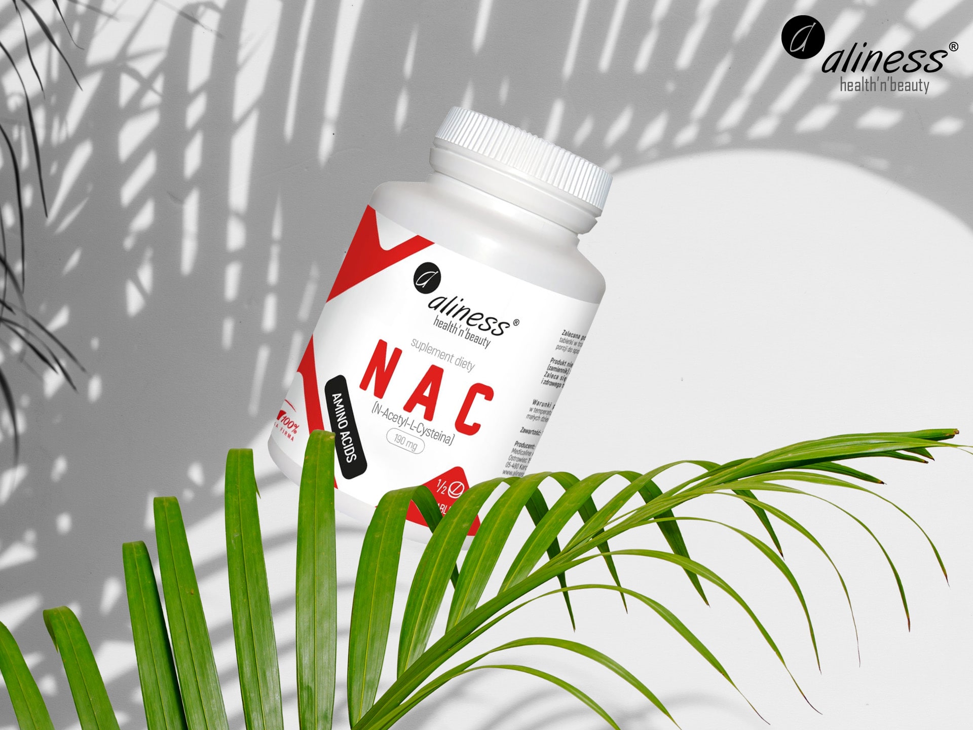 Aliness - NAC - N-acetyl-L-cysteina - podpora jater, detoxikace