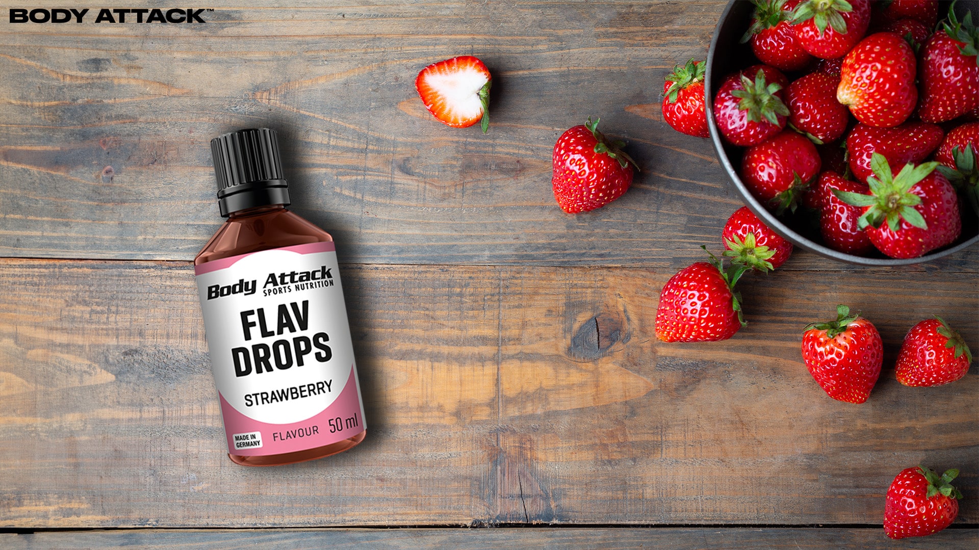 Body Attack - krople aromatyzujące