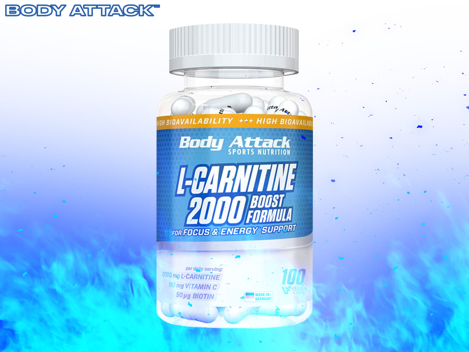 Body Attack - L-Carnitine - odchudzanie - karnityna