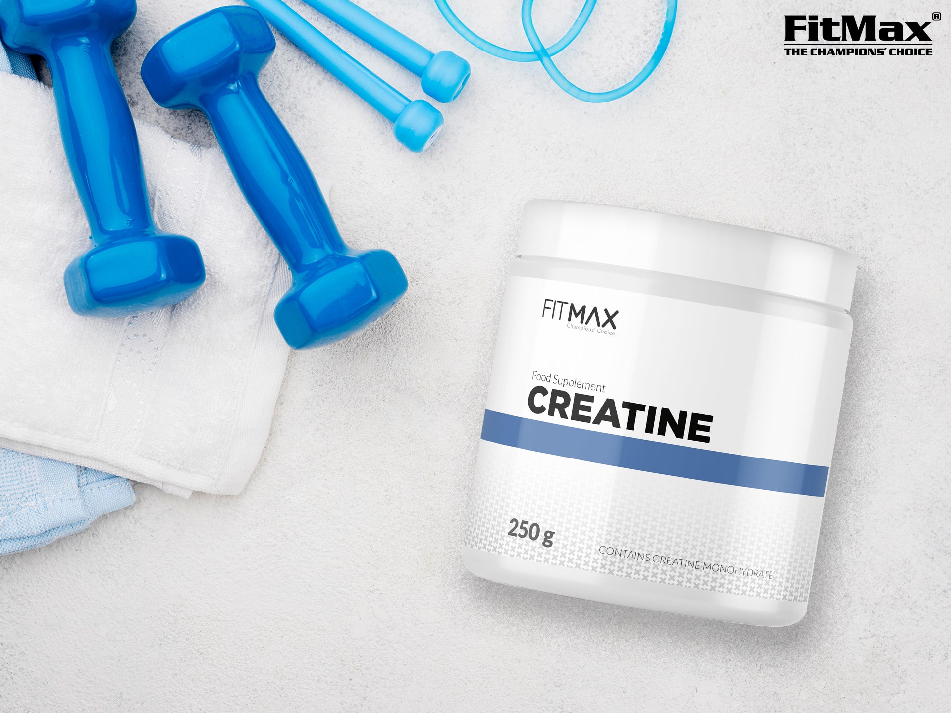 FitMax - Creatine - čistý kreatin monohydrát