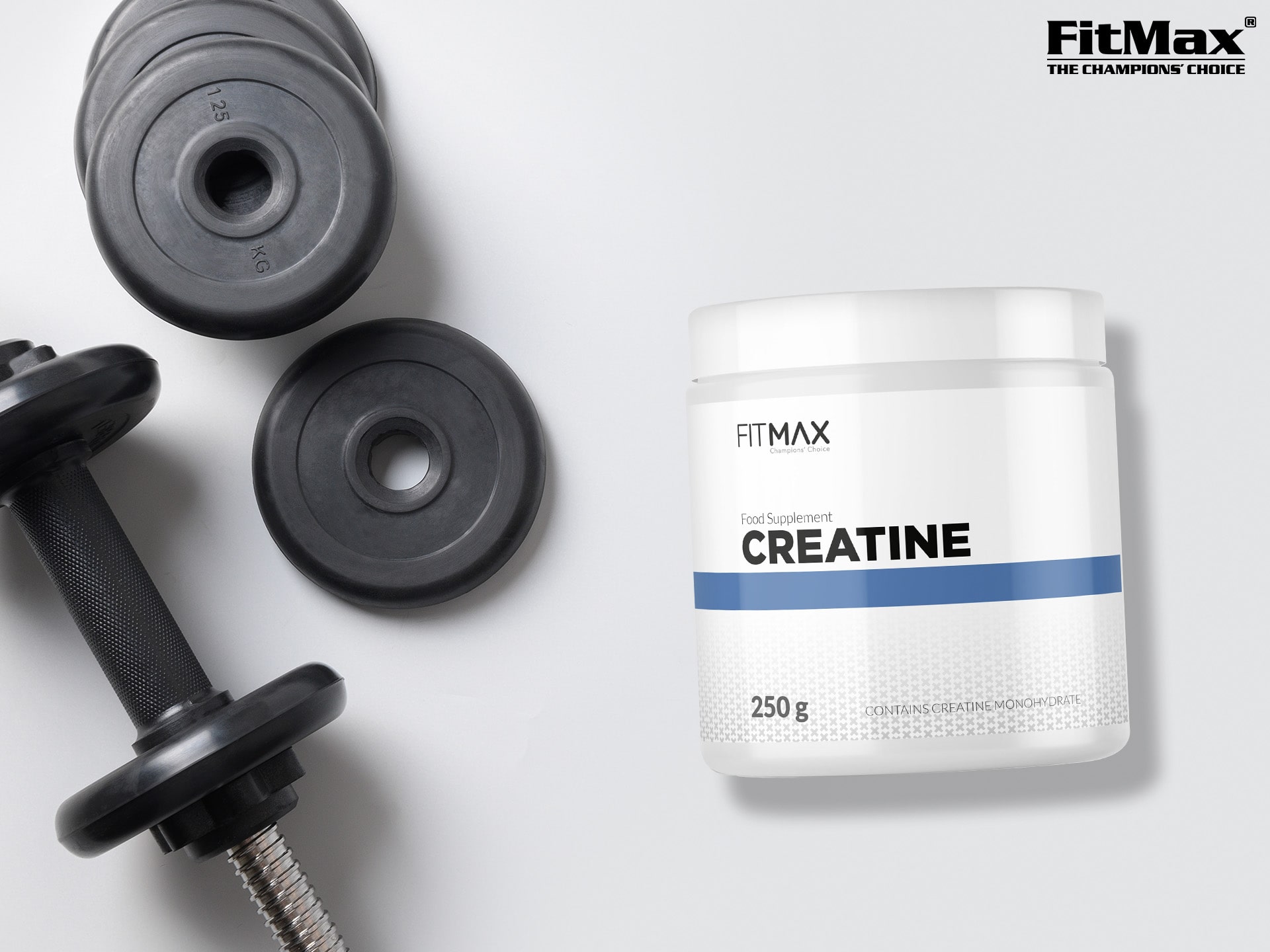 FitMax - Creatine - čistý kreatin monohydrát