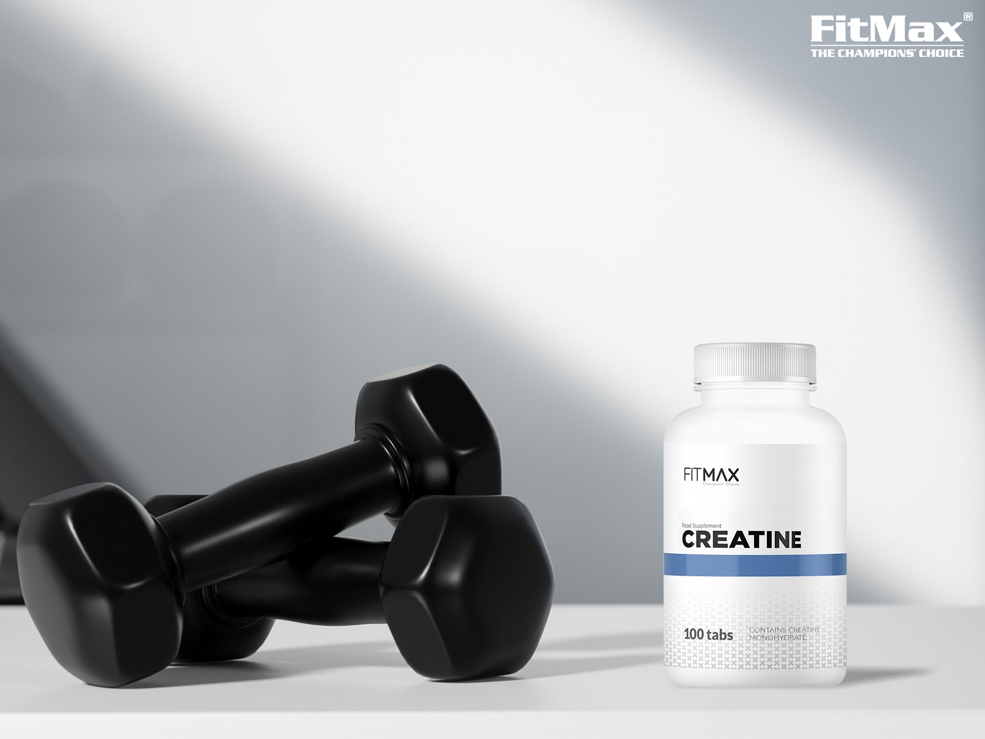 FitMax - Creatine - čistý kreatinový monohydrát v tabletách
