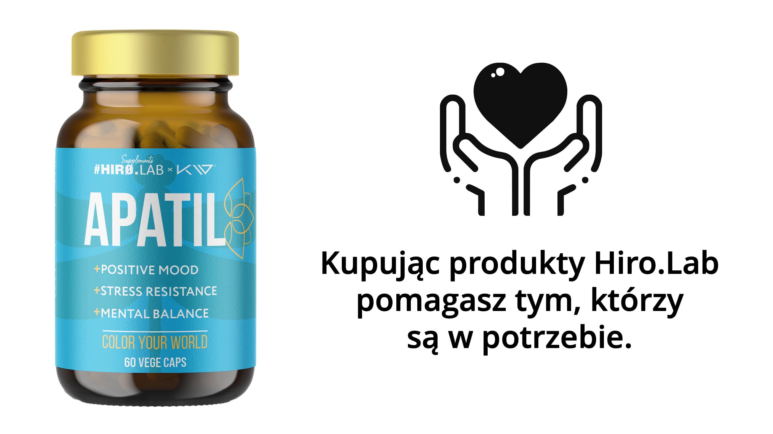Hiro.Lab x Kamila Wybrańczyk - Apatil - lepší nálada, stres
