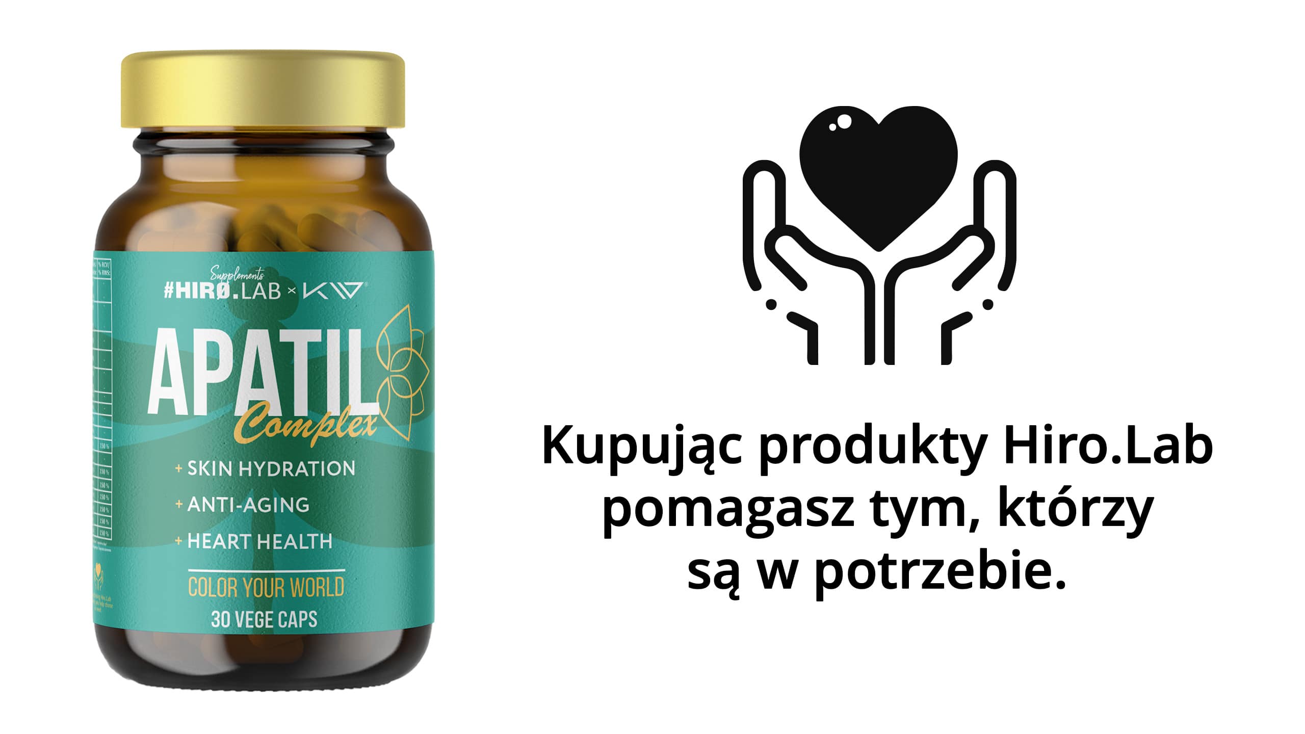 Hiro.Lab x Kamila Wybrańczak - Apatil Complex - hydratace pokožky, adaptogeny