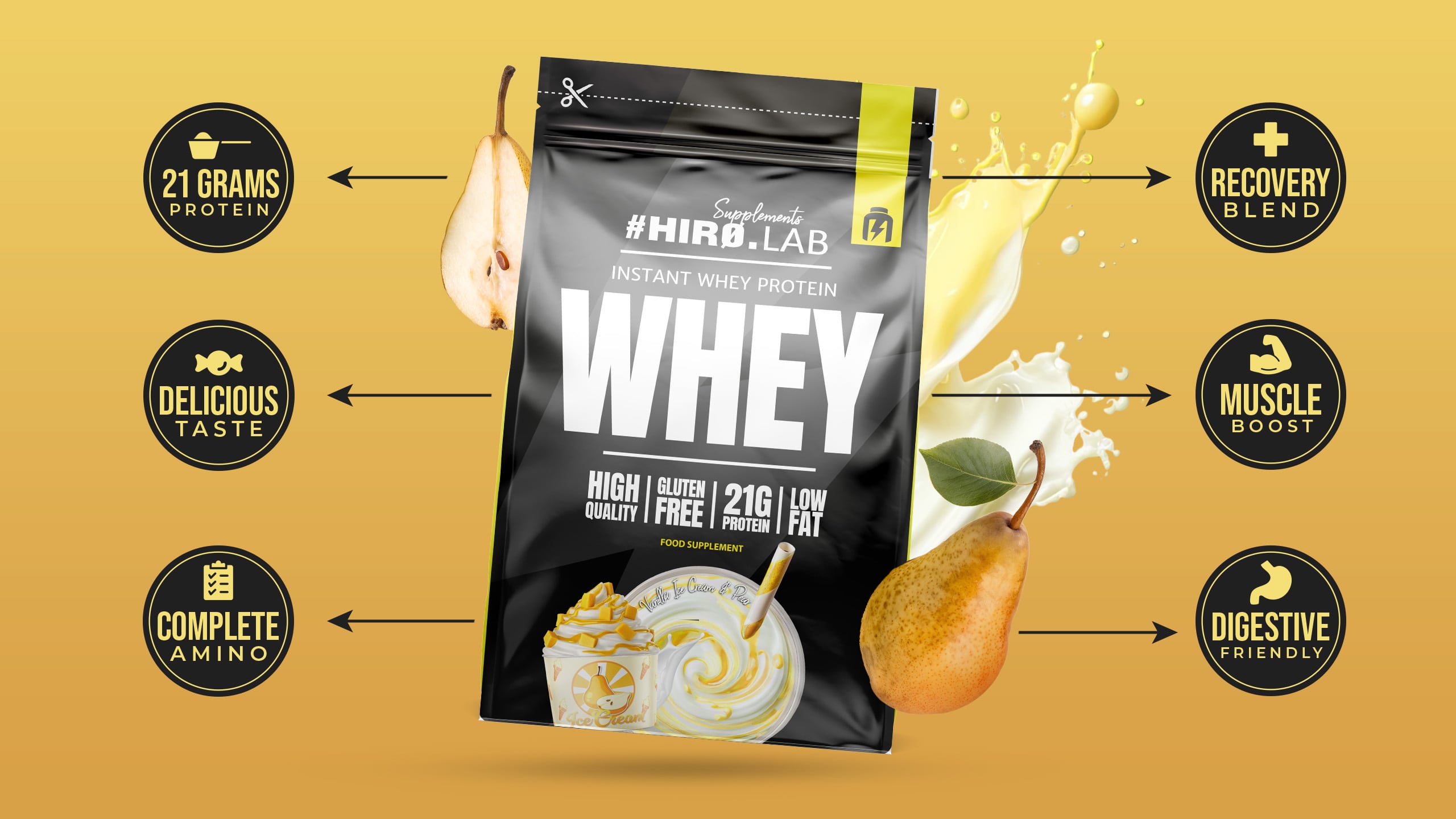 Proteinový doplněk whey WPC koncentrát syrovátkové bílkoviny syrovátka