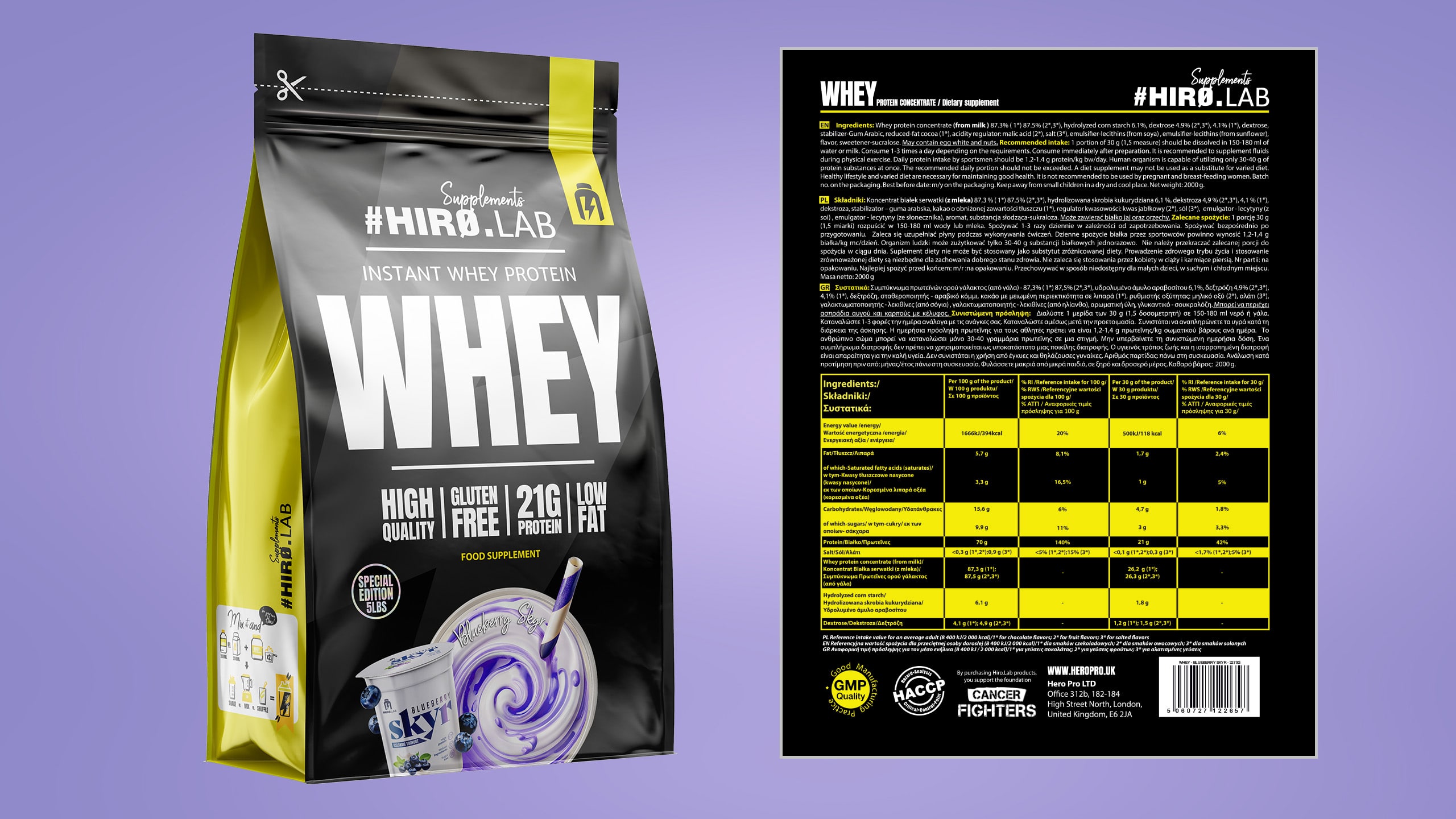Proteinová výživa whey WPC koncentrát syrovátkového proteinu syrovátka
