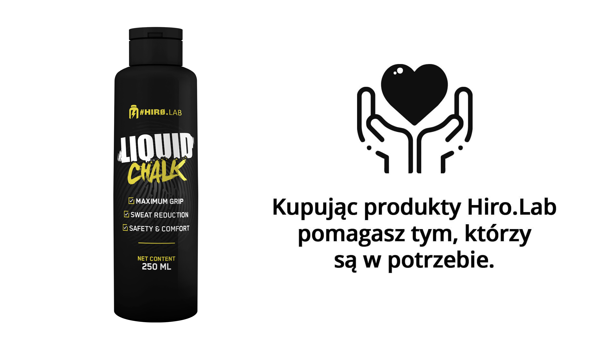 Magnezia v tekuté formě - liquid chalk