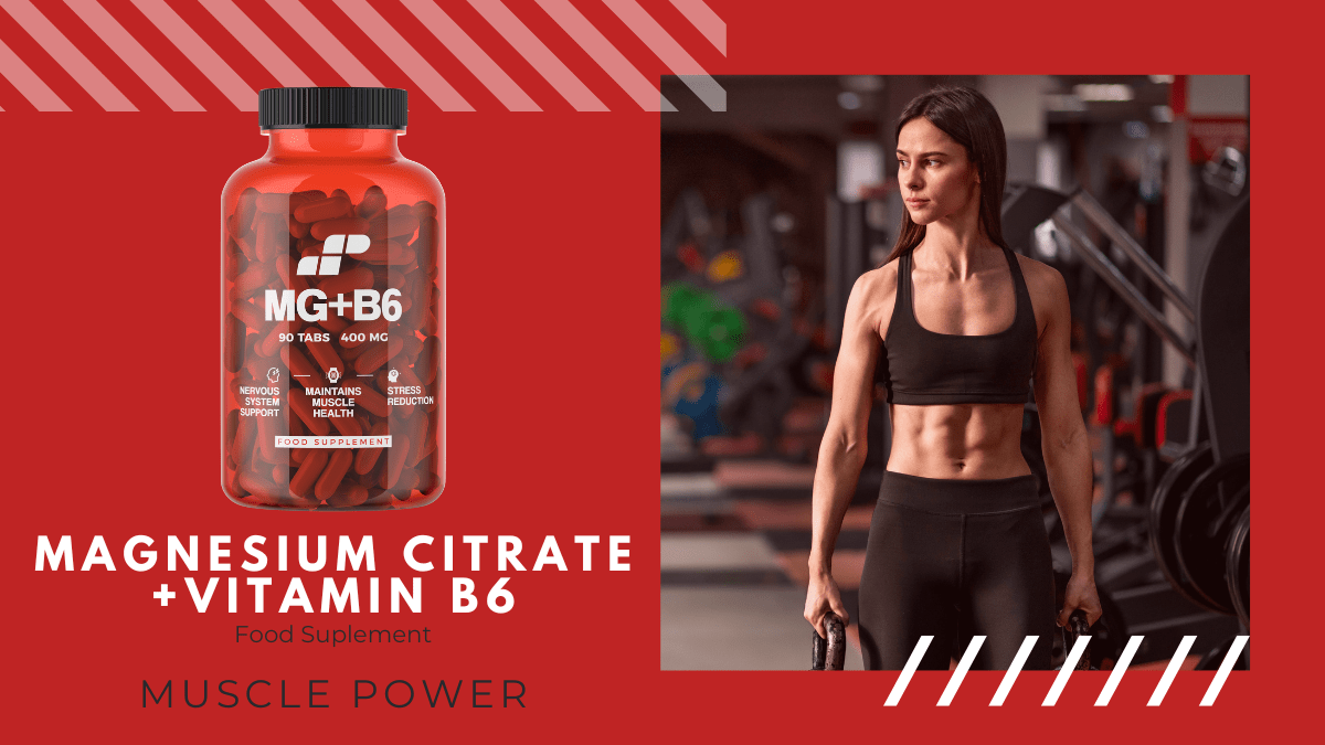 Hořčík + Vitamín B6 - podpora zdravého spánku, relaxace, proti křečím ZMA