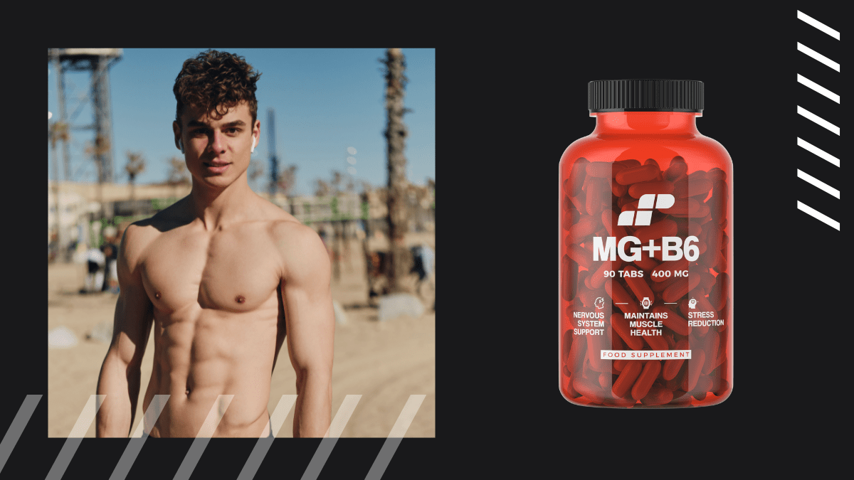 Hořčík + Vitamín B6 - podpora zdravého spánku, relaxace, proti křečím ZMA